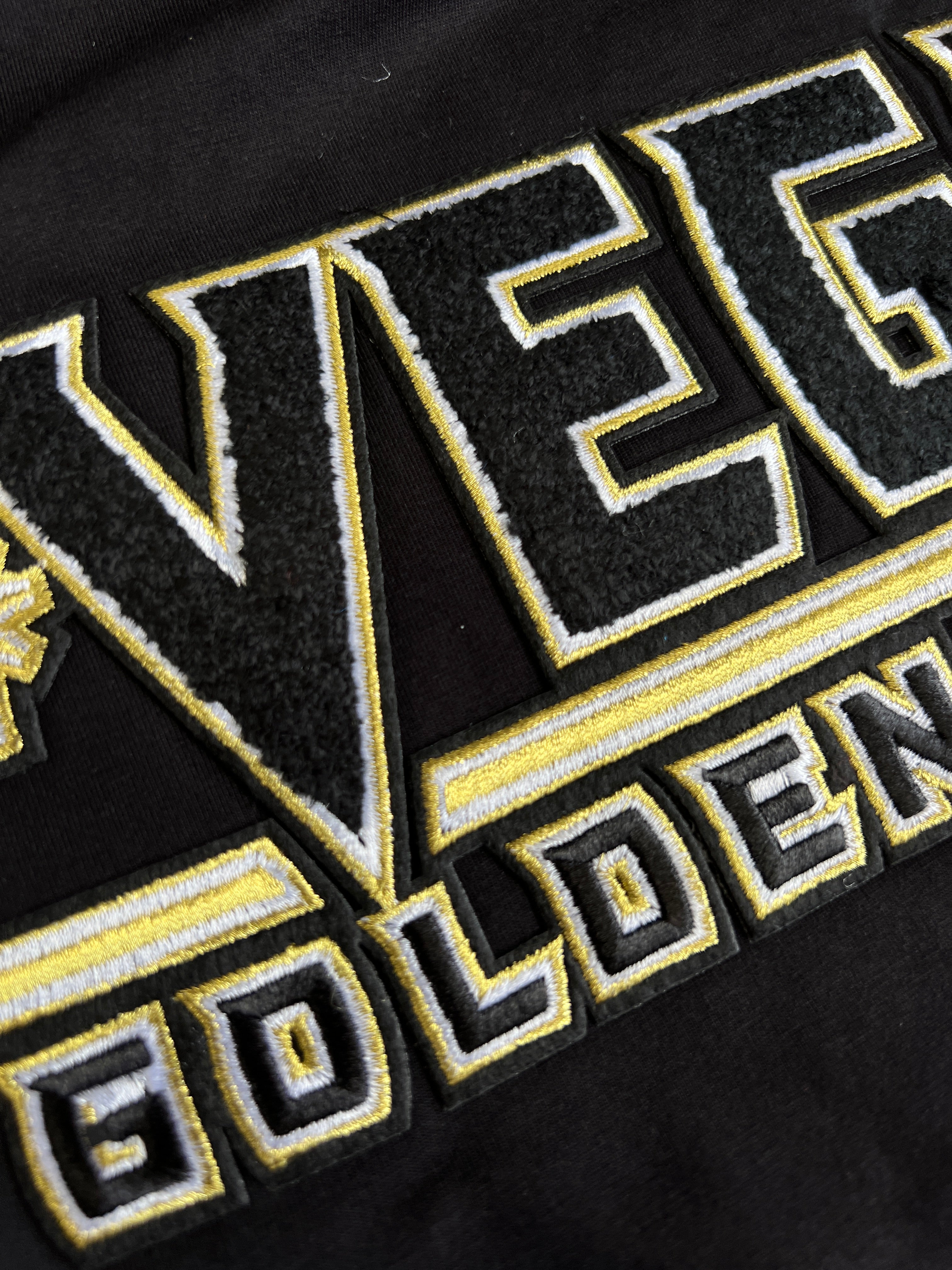 Vegas Golden Knights Pro Standard NHL Classic Chenille T-Shirt - Black