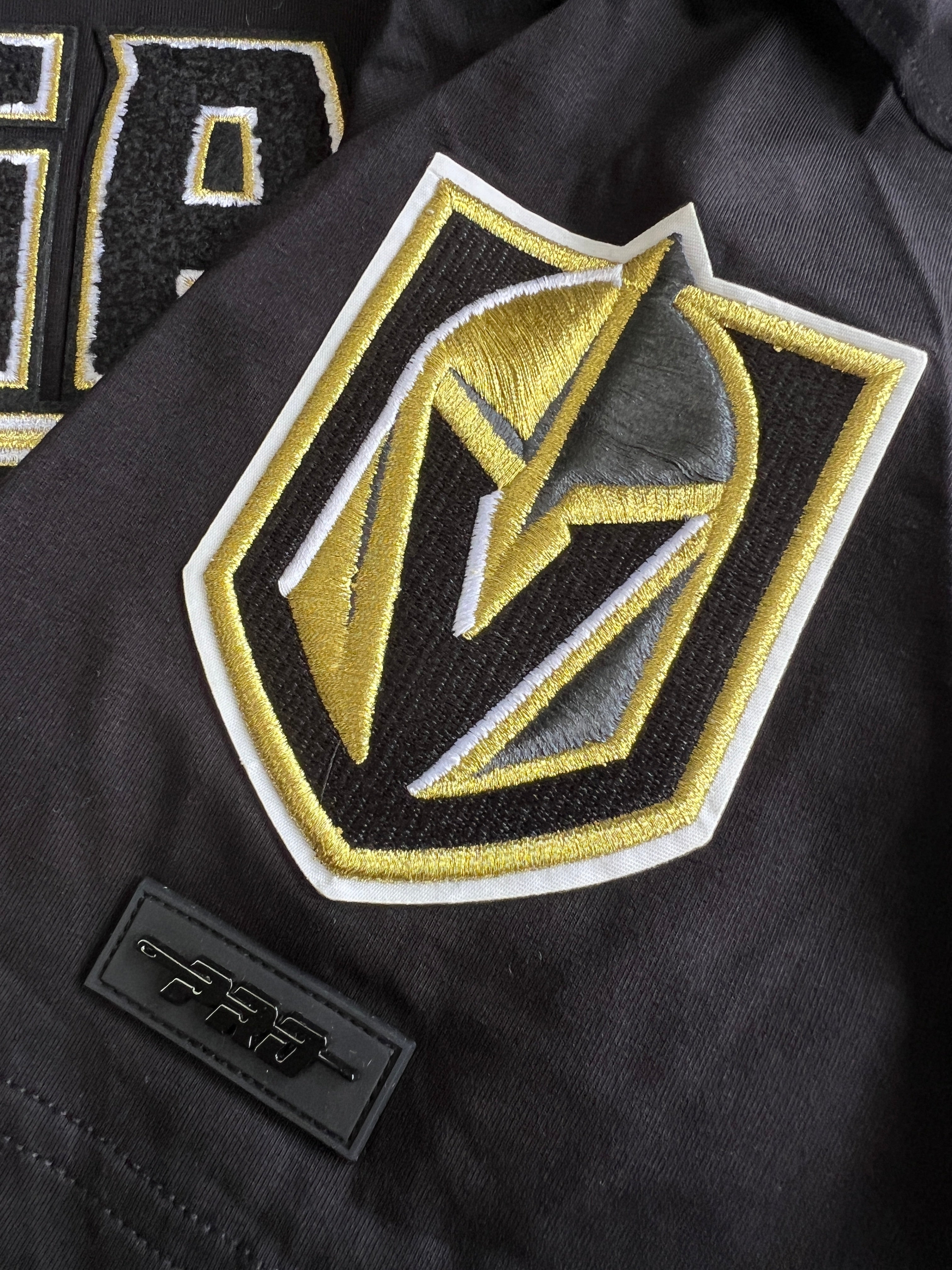 Vegas Golden Knights Pro Standard NHL Classic Chenille T-Shirt - Black