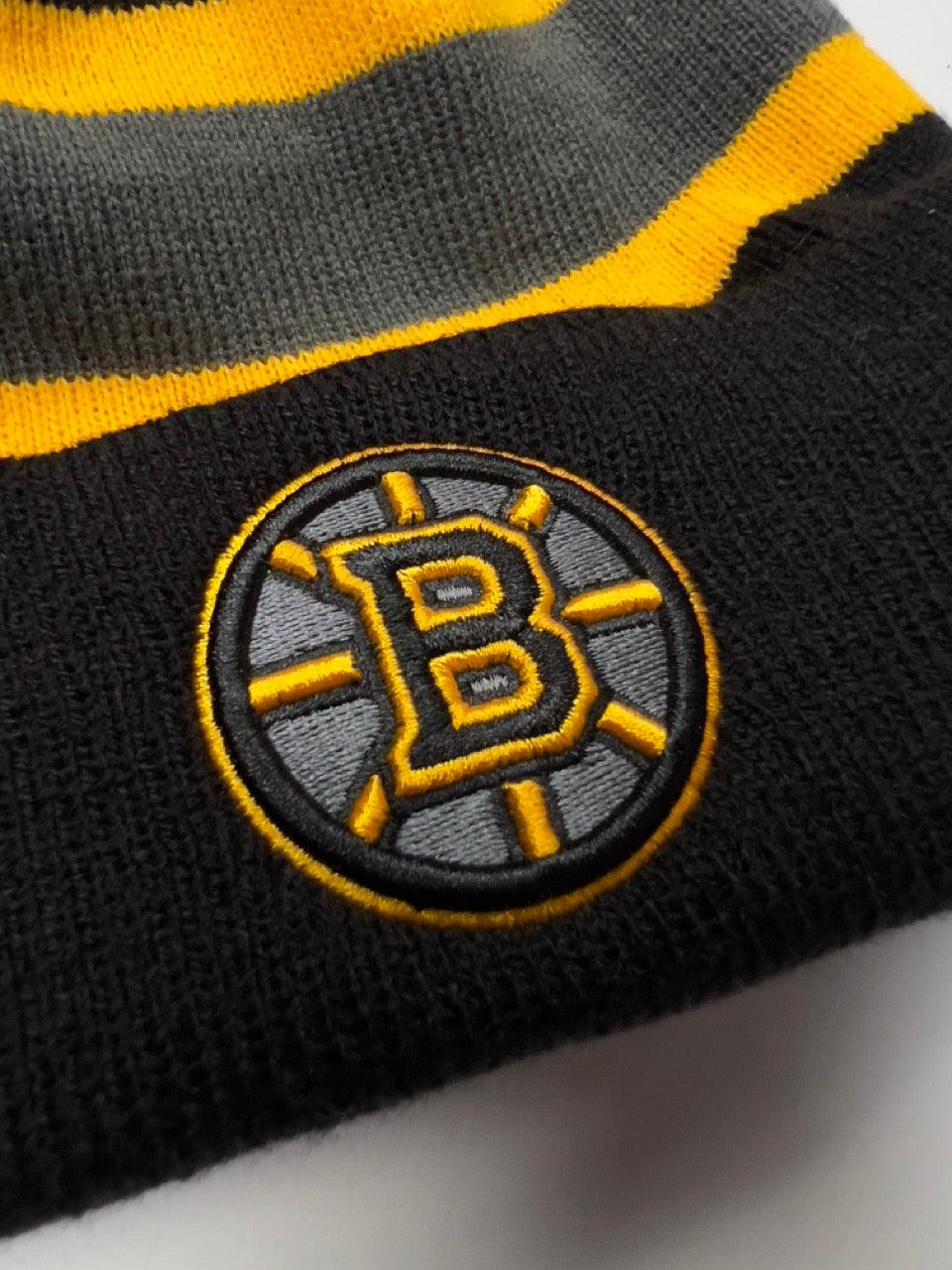 Boston Bruins '47 NHL Highlight Breakaway Knit Beanie - Black