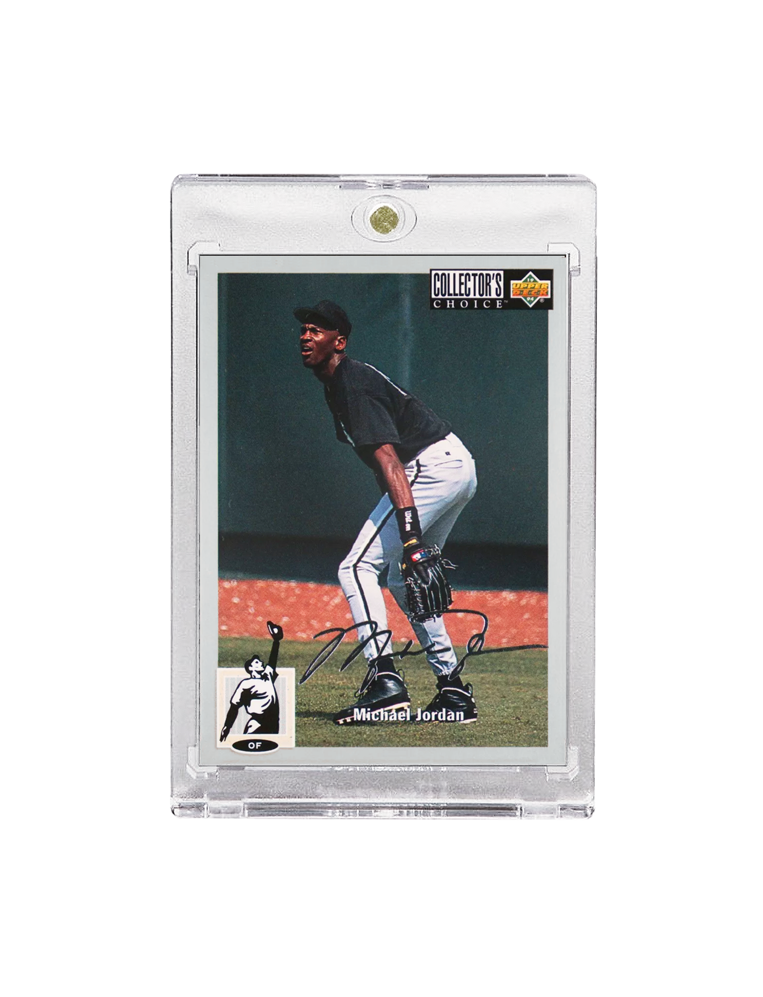 Michael Jordan Chicago White Sox Upper Deck MLB 94-95 Silver Signature Card