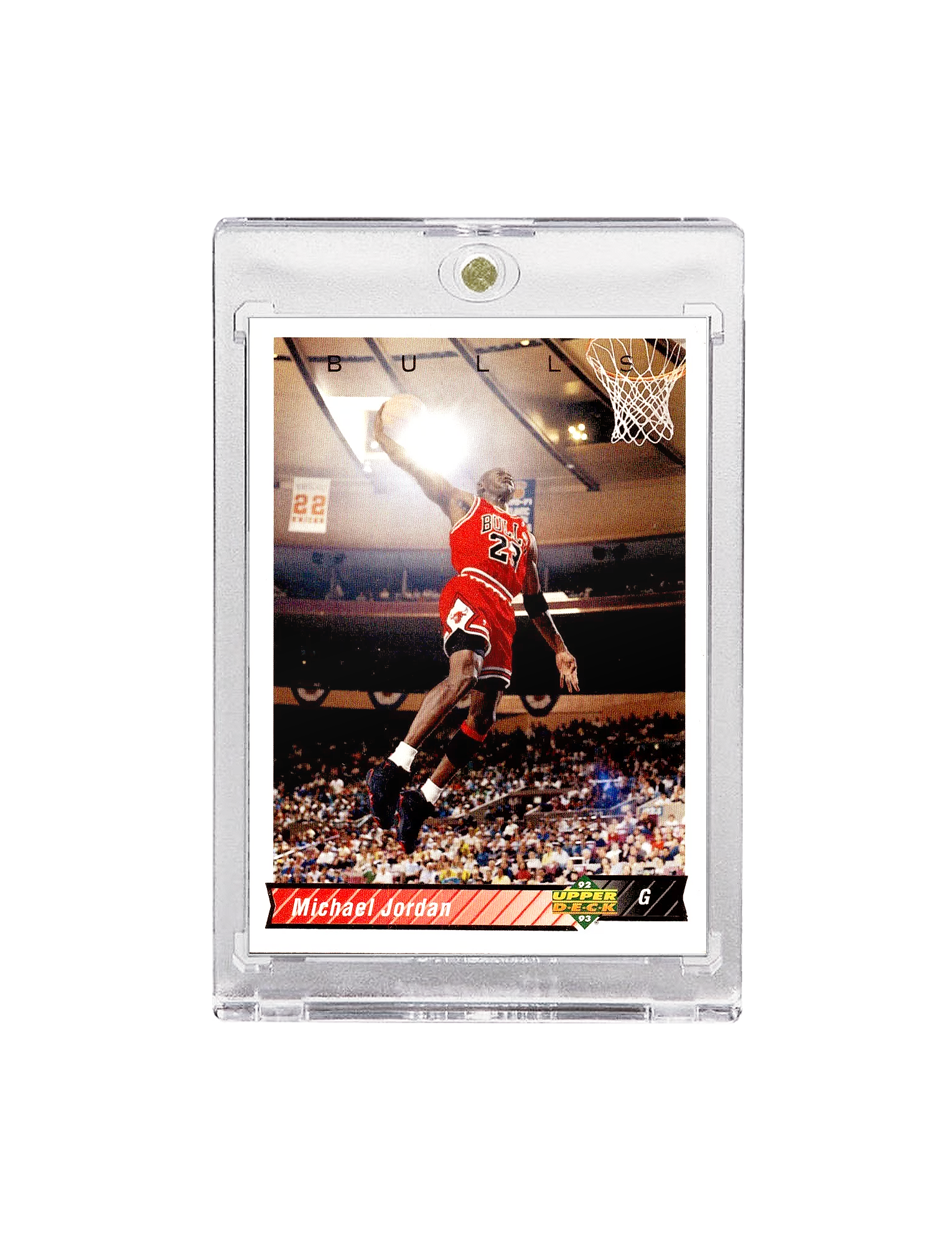 Michael Jordan Chicago Bulls Upper Deck 92-93 Base 23 Card