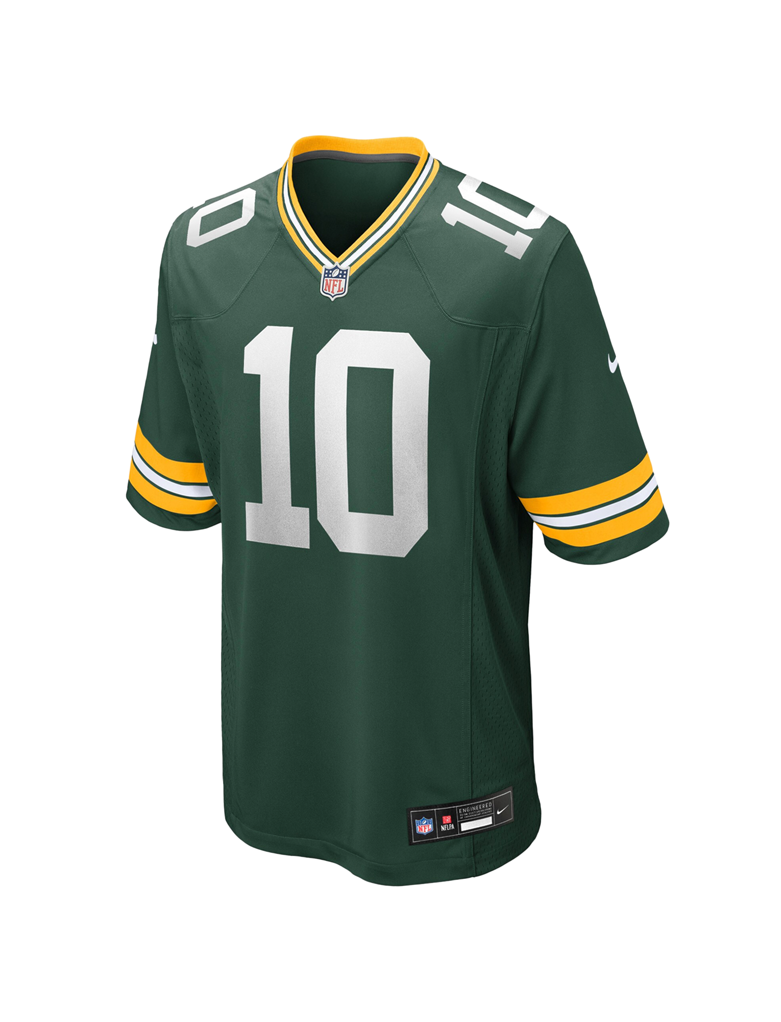 Jordan Love Green Bay Packers Nike NFL Game Jersey - Green