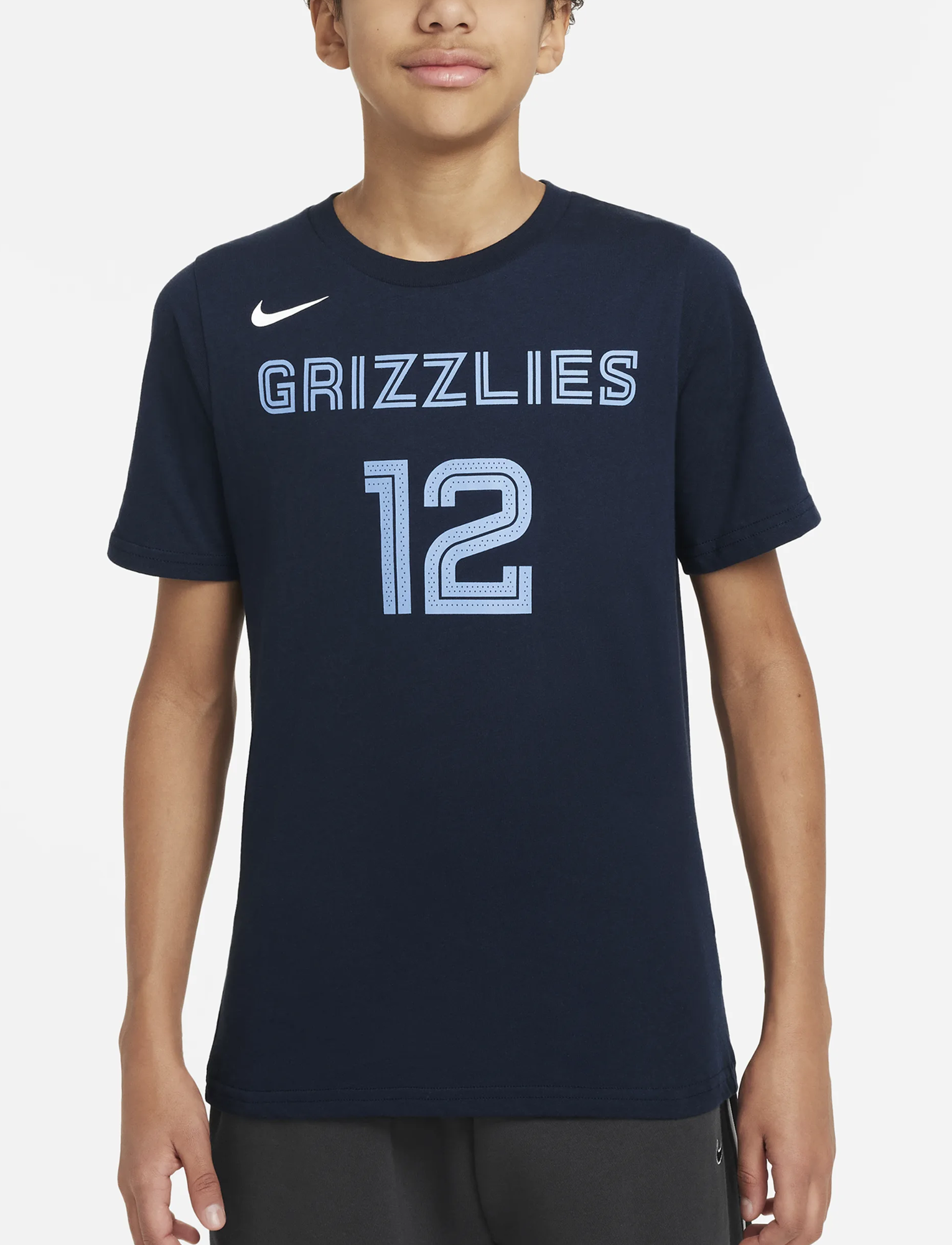 Youths Ja Morant Memphis Grizzlies Nike NBA Ikon T-Shirt - Navy