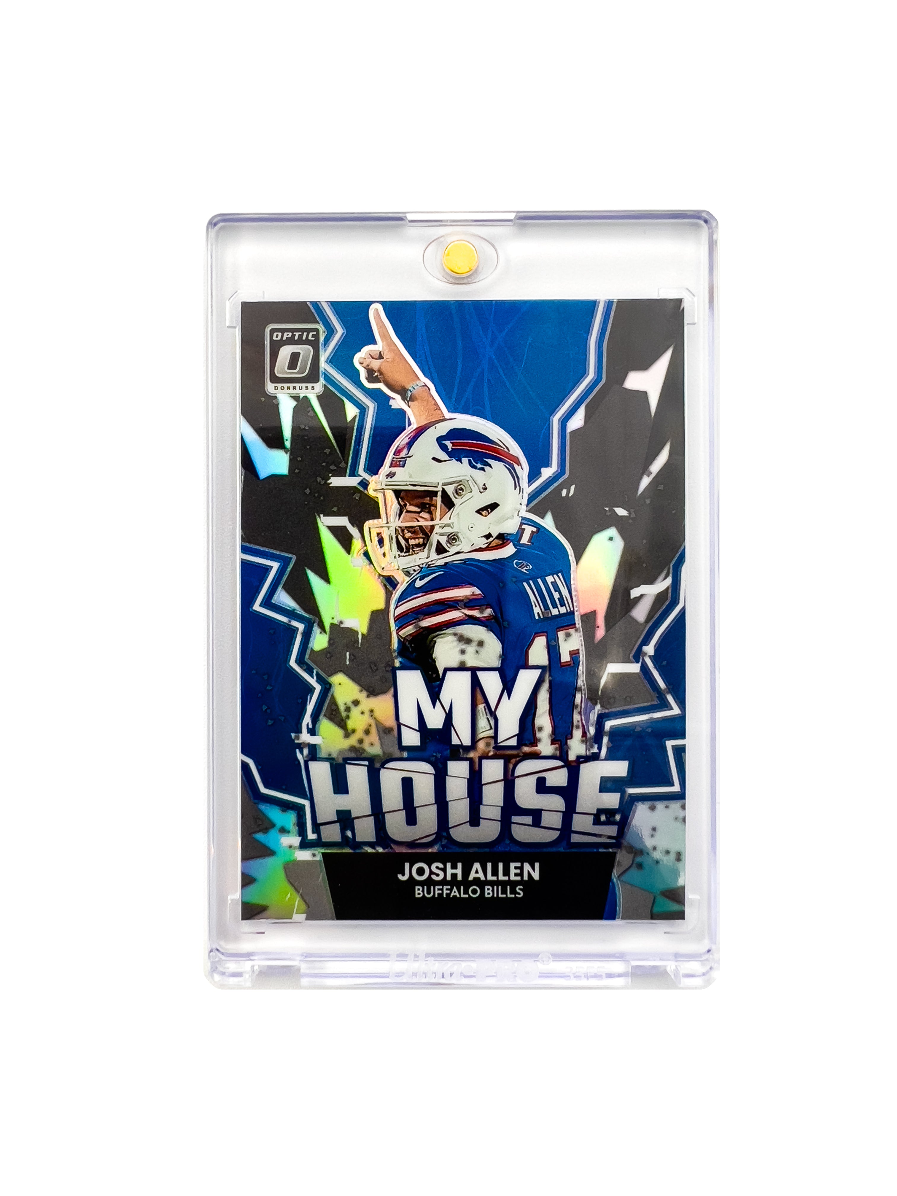 Josh Allen Buffalo Bills Panini NFL Optic 22 My House Holo Card