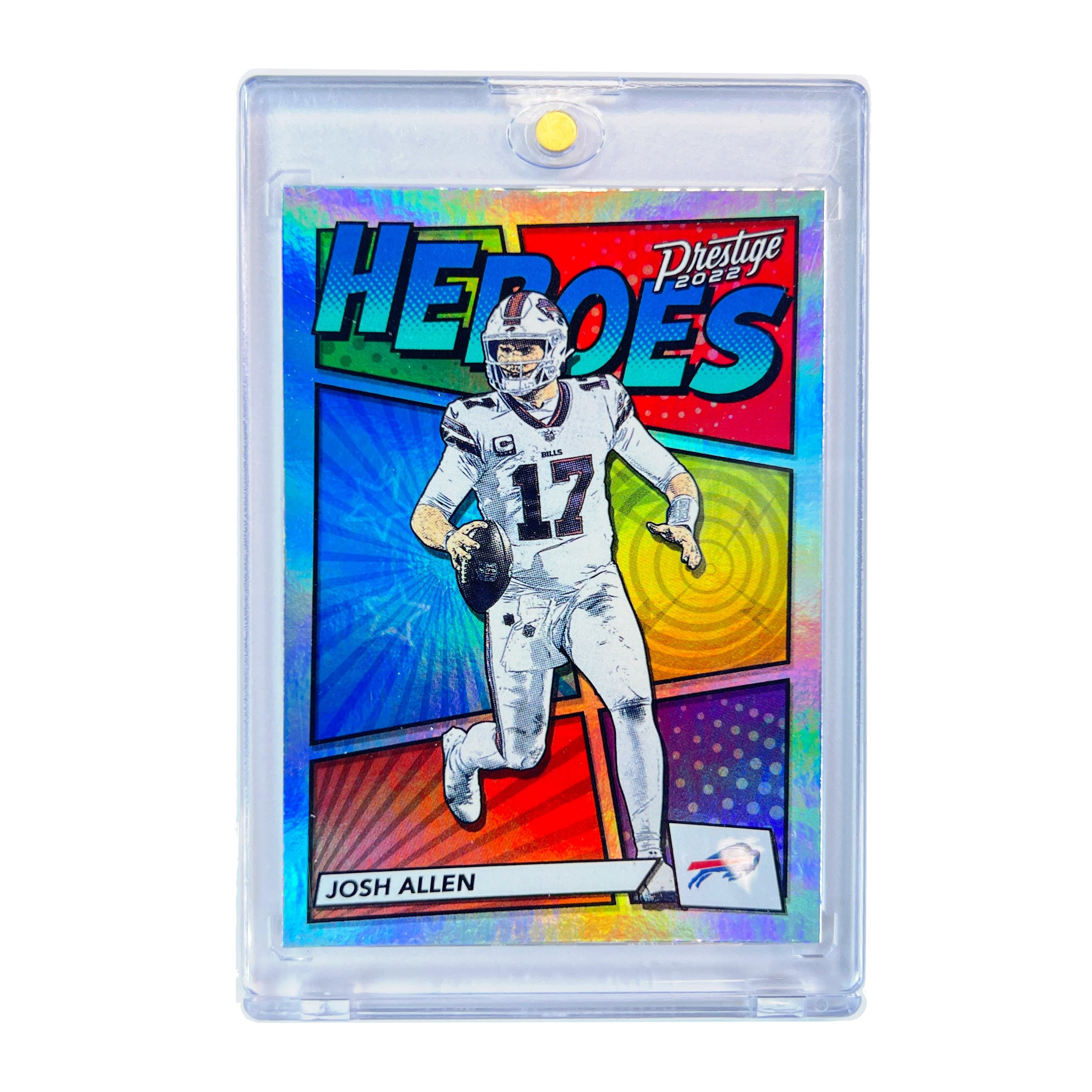 Josh Allen Buffalo Bills Panini NFL 22 Prestige Heroes Card