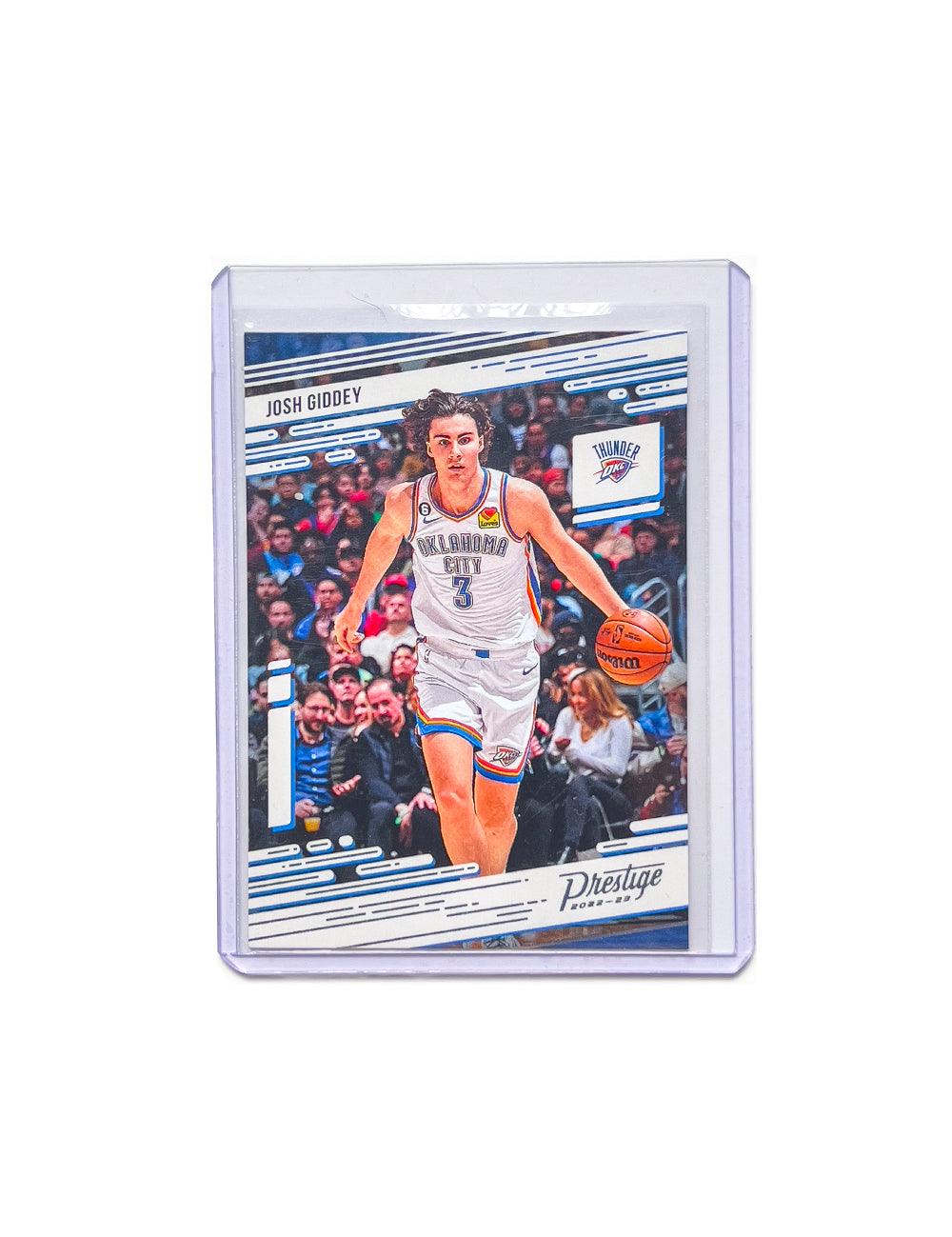 Josh Giddey Oklahoma City Thunder Panini NBA 22-23 Prestige Card