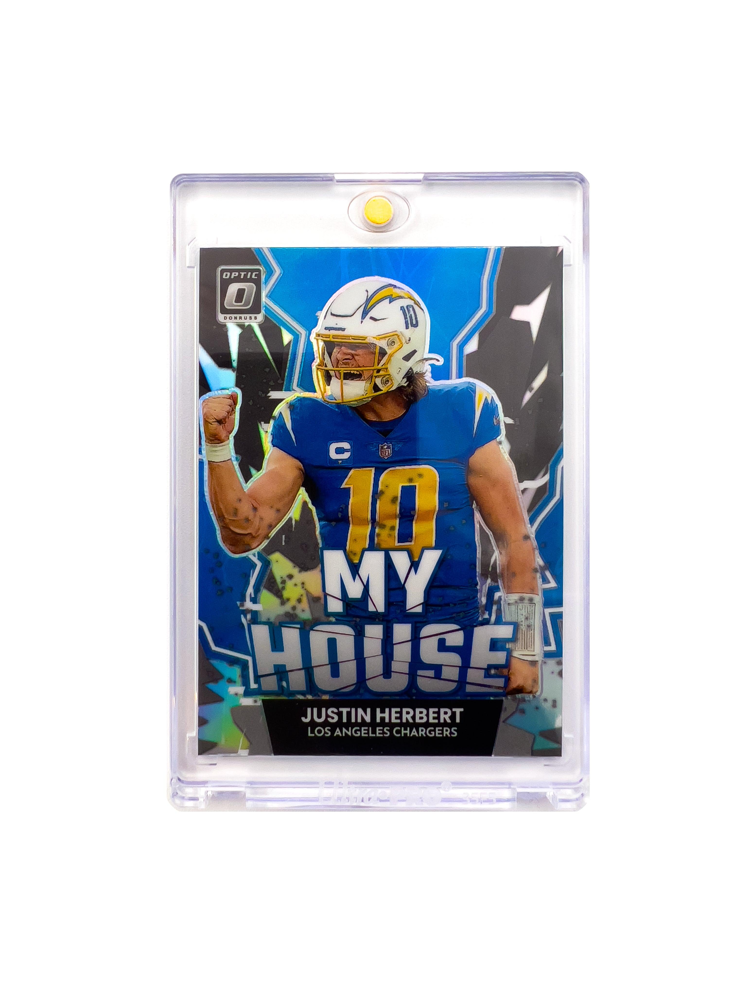 Justin Herbert Los Angeles Chargers Panini NFL 22 My House Holo Card