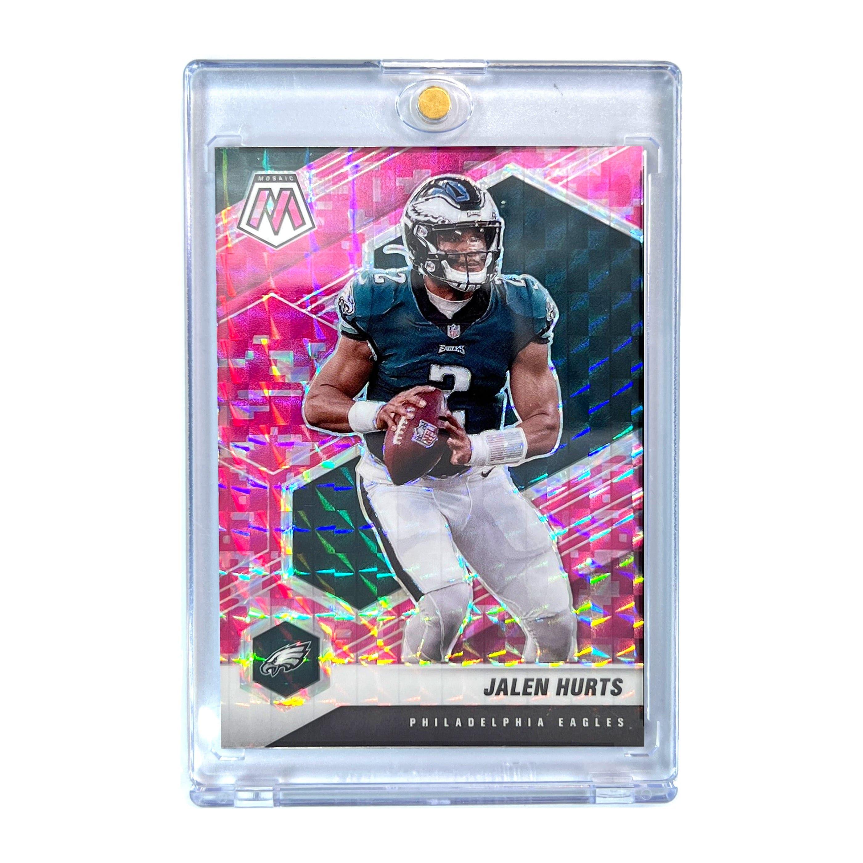 Jalen Hurts Philadelphia Eagles Panini NFL 21 Mosaic Pink Camo Card