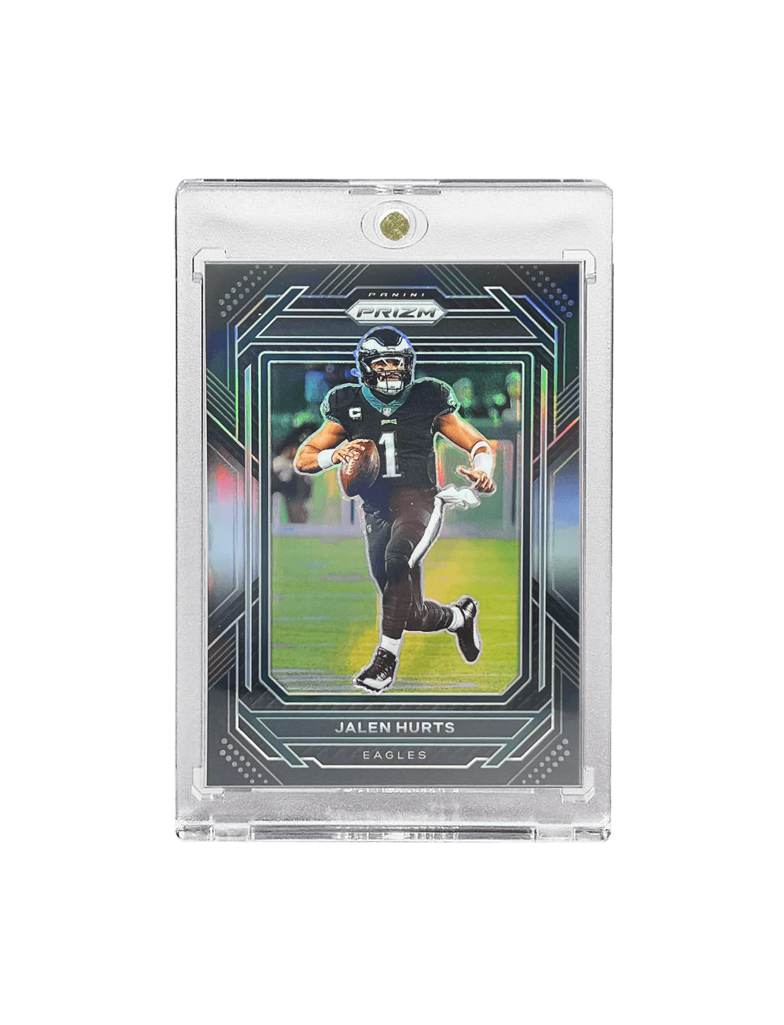 Jalen Hurts Philadelphia Eagles Panini NFL Prizm 22 Black Silver Card