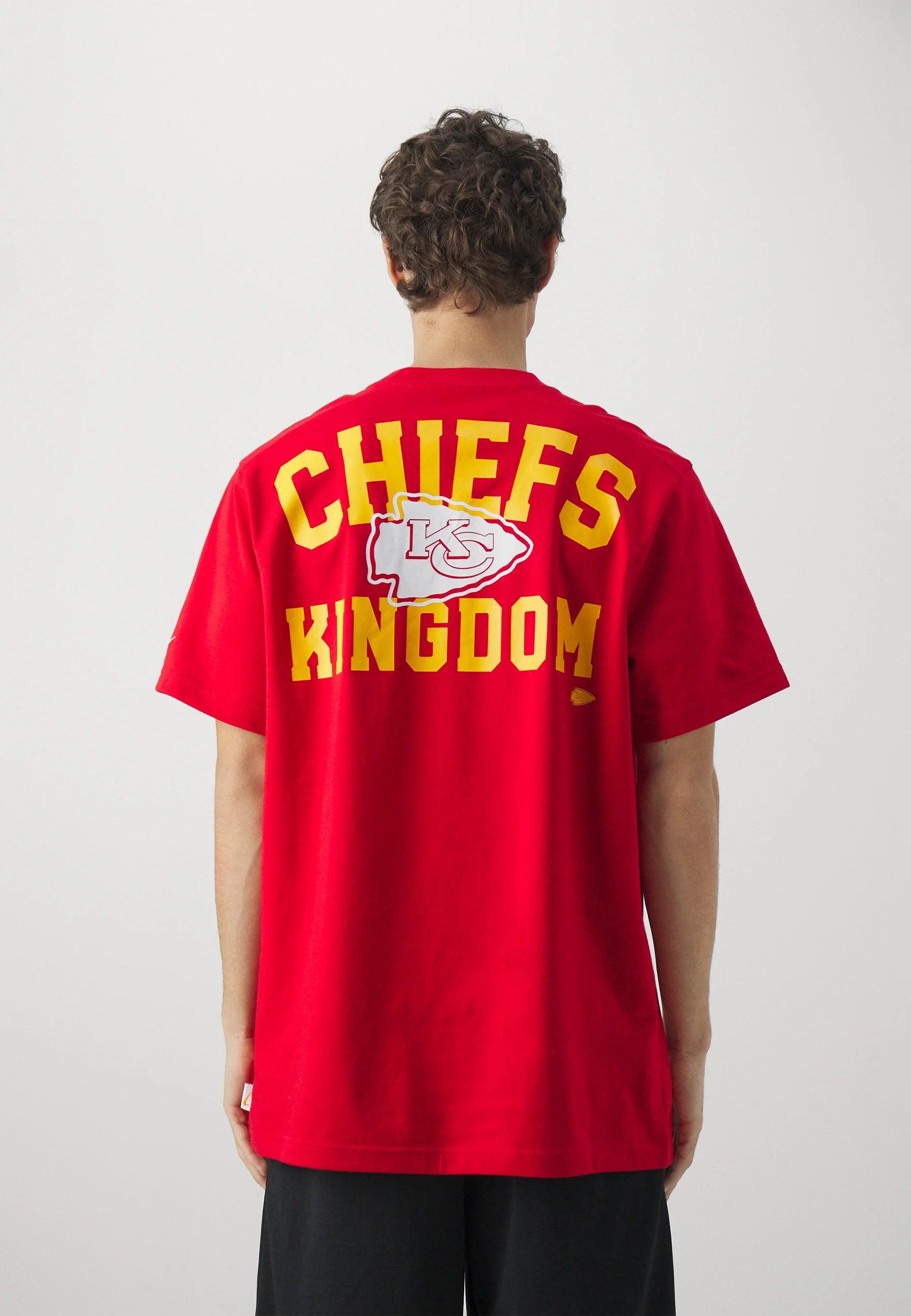 Kansas City Chiefs Nike NFL Rewind Oversized Heavyweight T-Shirt - Red