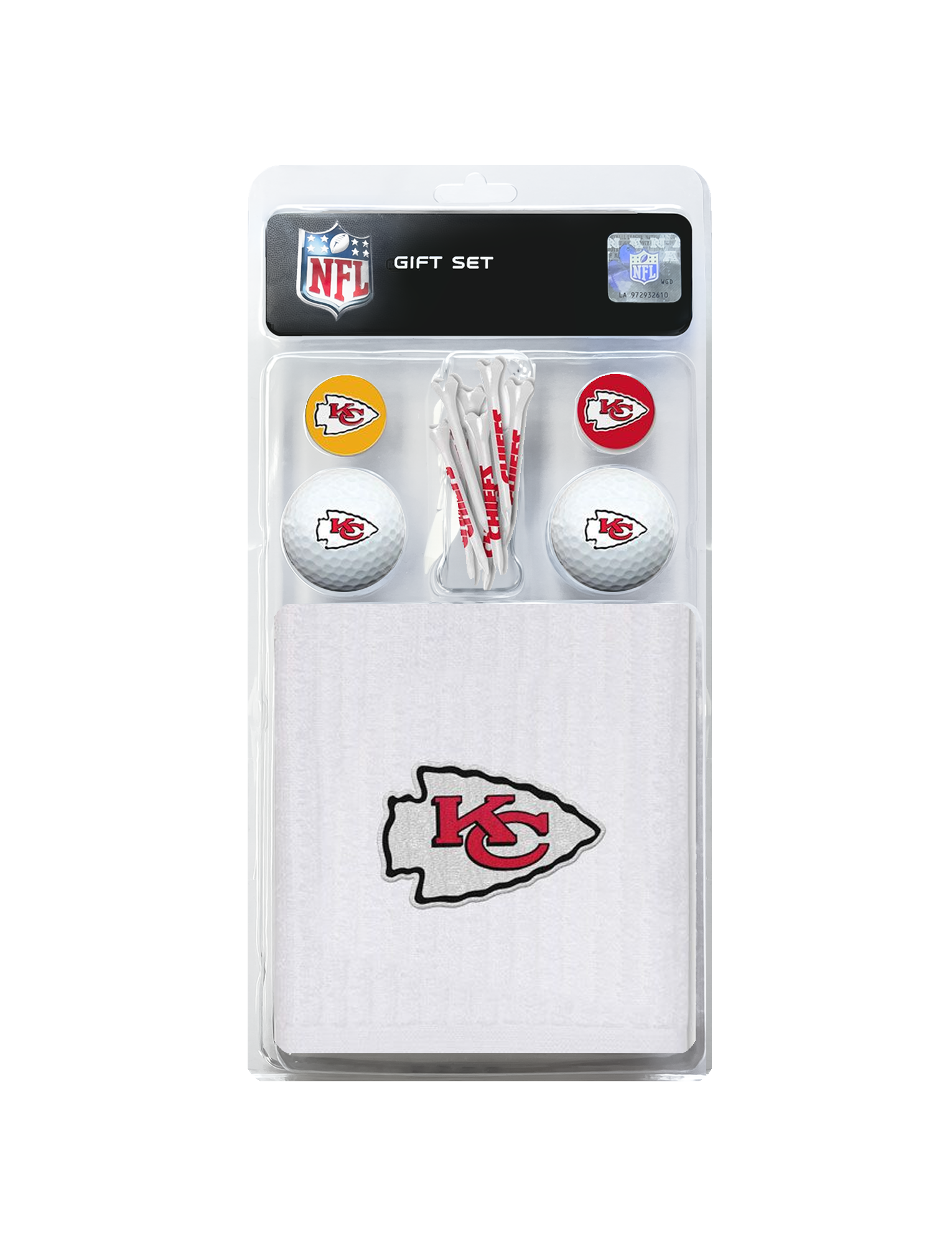 Kansas City Chiefs Wincraft NFL 11 Piece Golf Gift Set