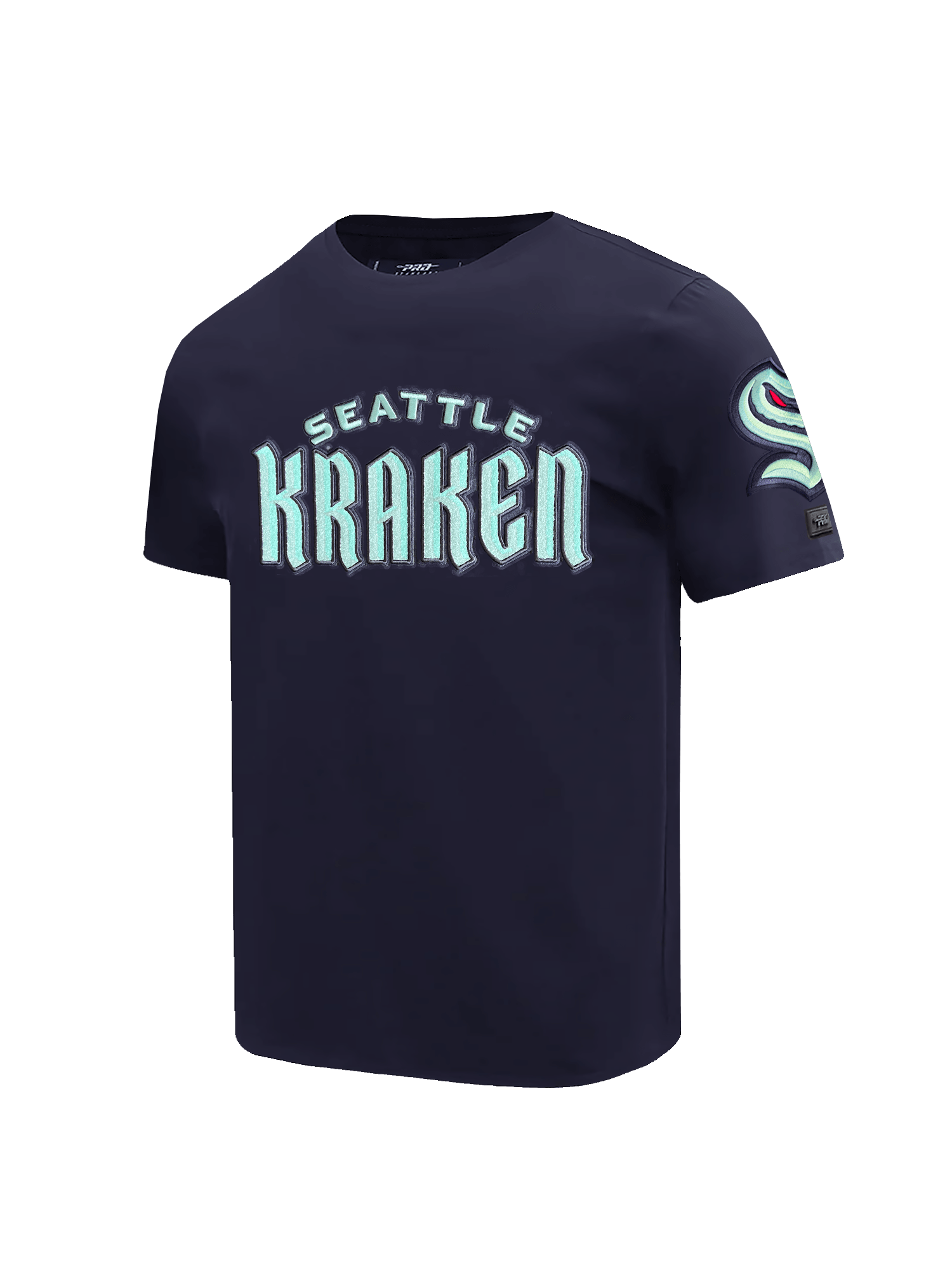 Seattle Kraken Pro Standard NHL Classic Chenille T-Shirt - Navy