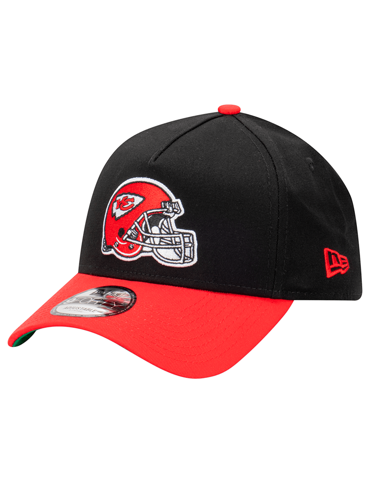 Kansas City Chiefs New Era NFL Rivalry 9FORTY A-Frame Snapback Hat - Black