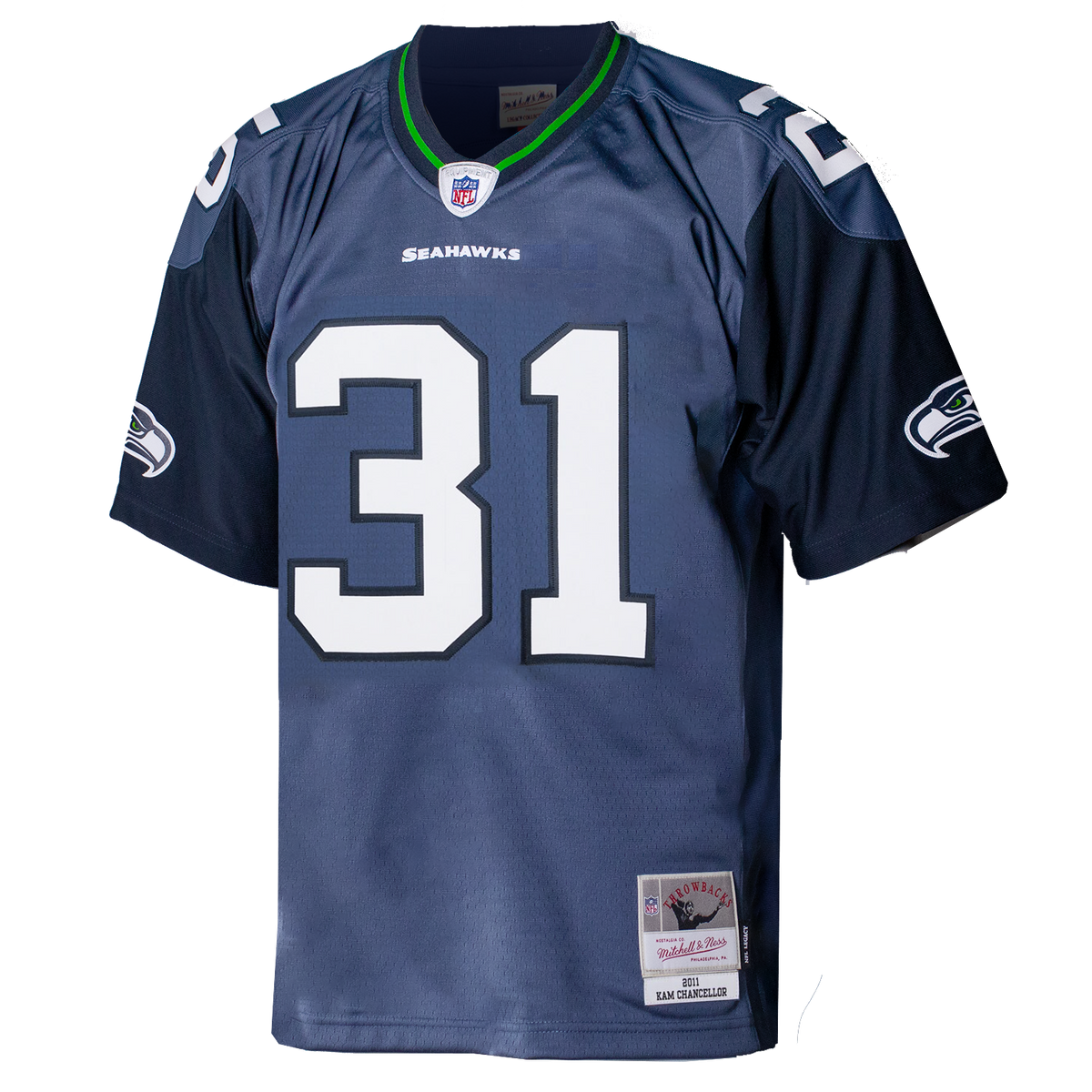 Kam Chancellor Seattle Seahawks Mitchell Ness NFL 11 Throwback Legac US Sports HQ