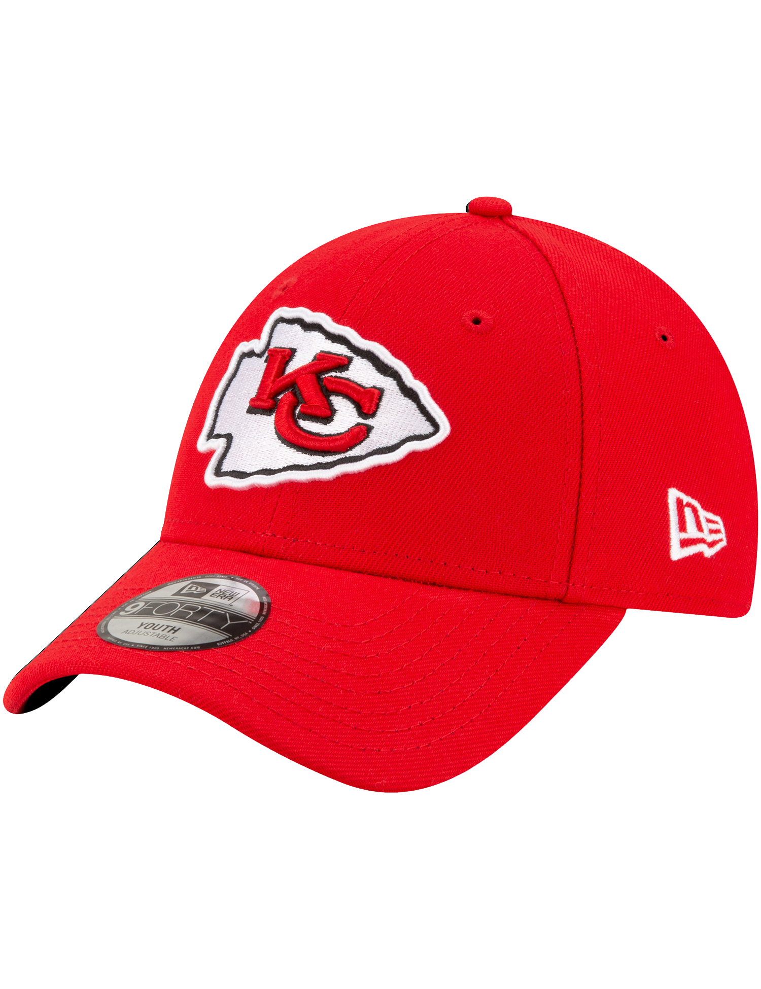 Kansas City Chiefs New Era NFL Team 9FORTY Strapback Hat - Red