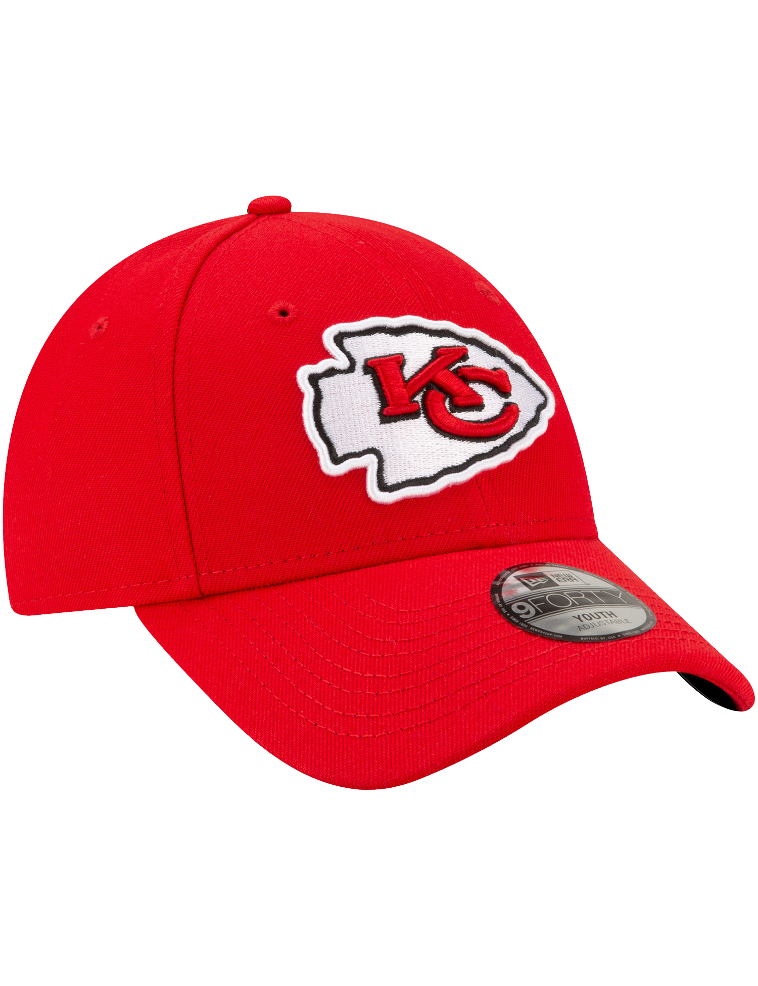 Kansas City Chiefs New Era NFL Team 9FORTY Strapback Hat - Red