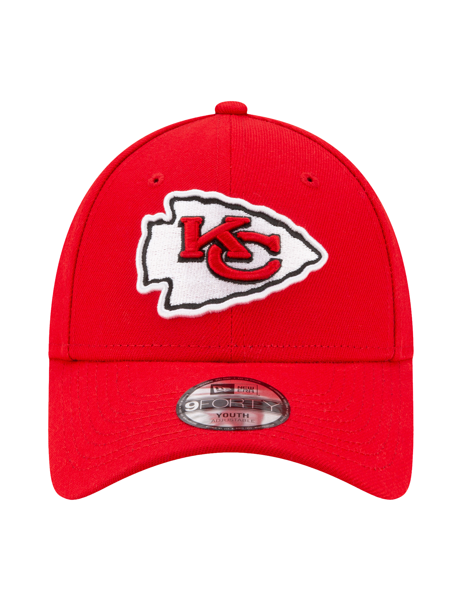 Kansas City Chiefs New Era NFL Team 9FORTY Strapback Hat - Red