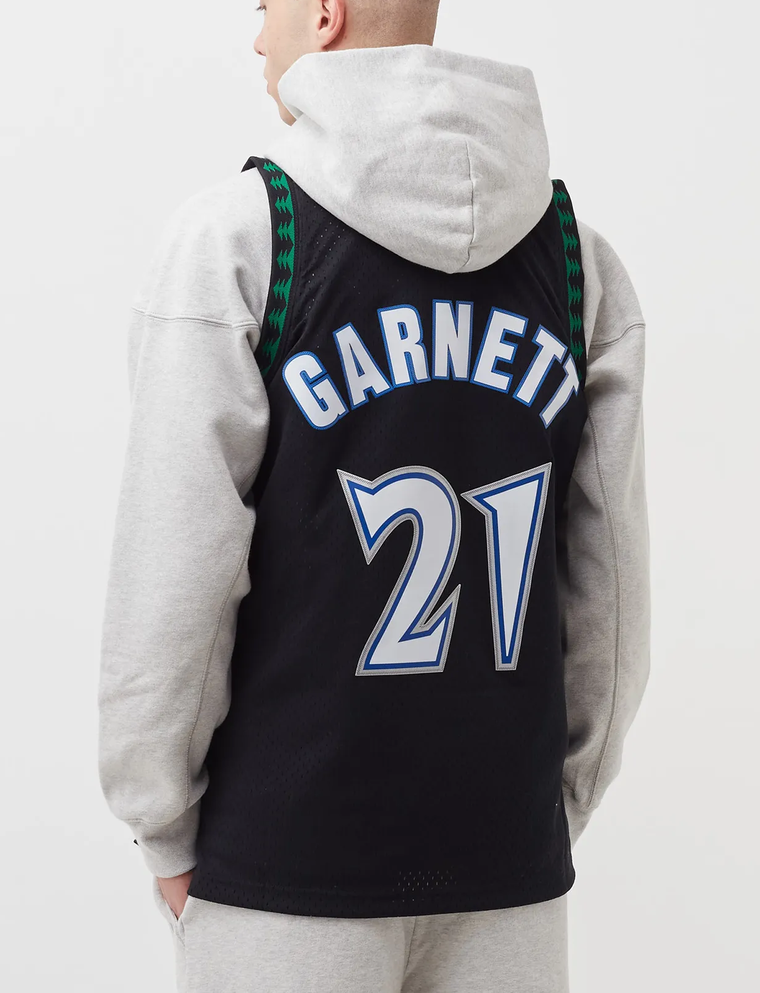 Kevin Garnett Minnesota TImberwolves Mitchell & Ness NBA 97-98 Swingman Jersey - Black