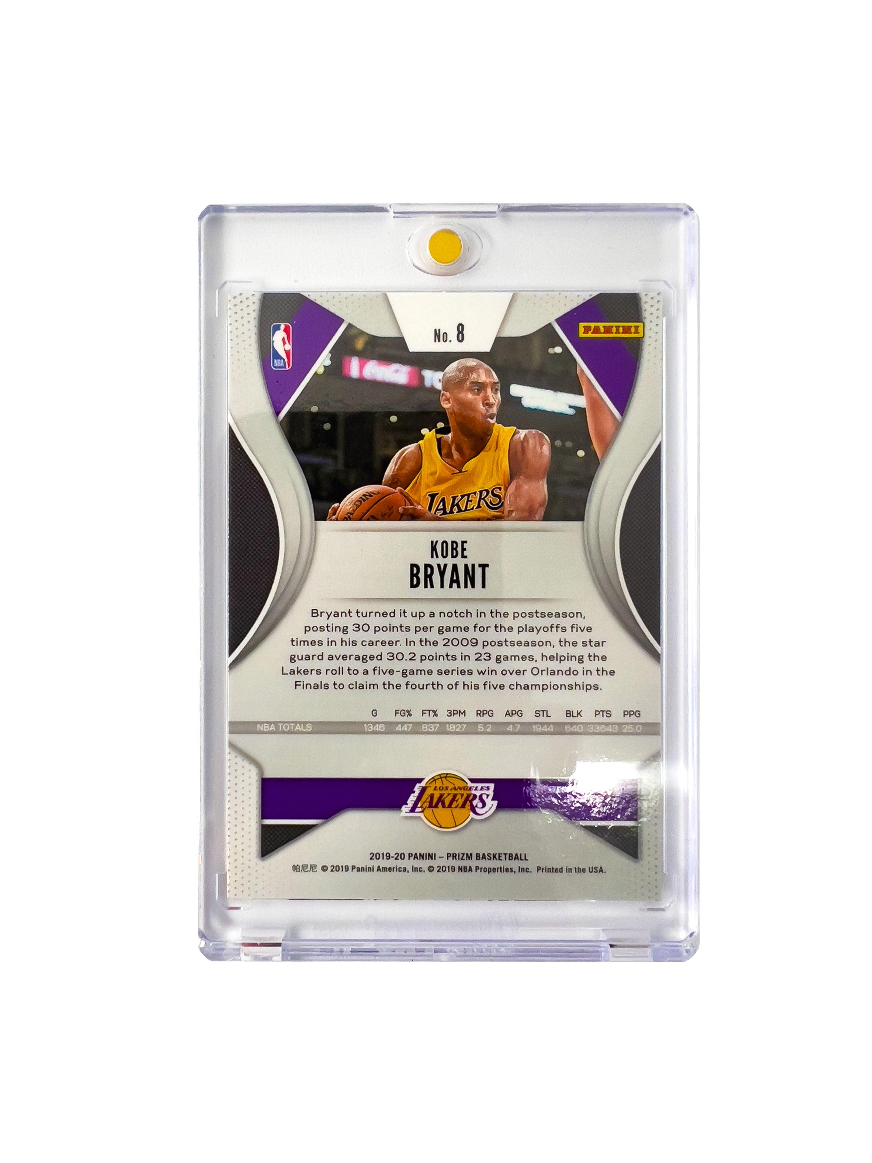 Kobe Bryant Los Angeles Lakers Panini NBA Prizm 19-20 Base Card