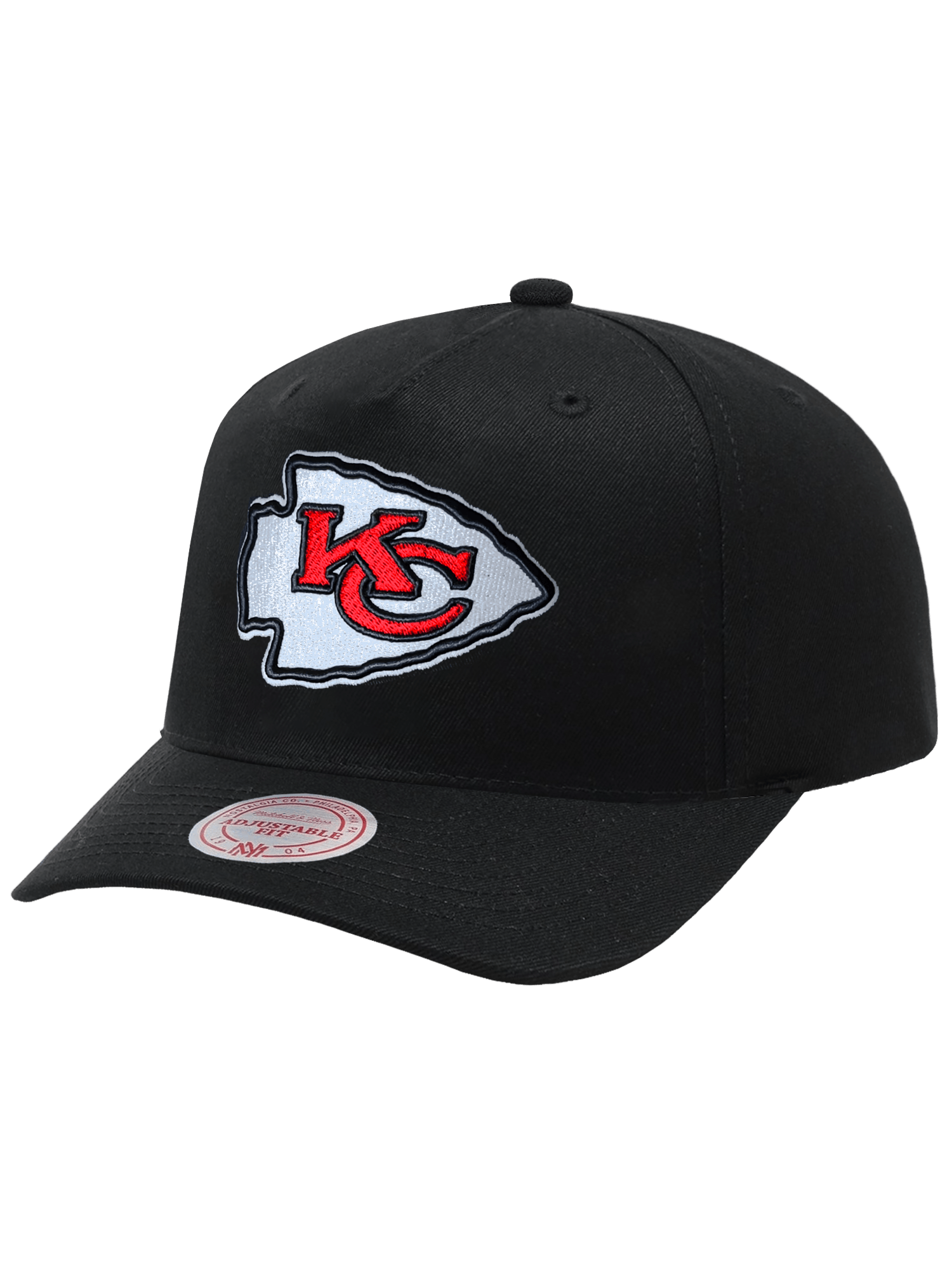 Kansas City Chiefs Mitchell & Ness NFL Team MVP Snapback Hat - Black