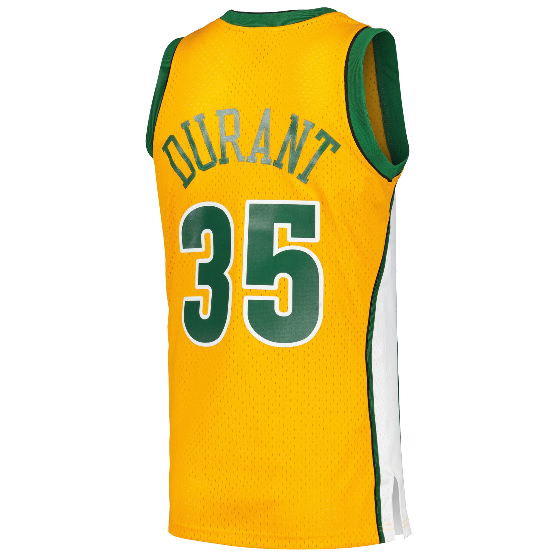 Kevin Durant Seattle Supersonics Mitchell & Ness NBA 07-08 Swingman Jersey - Yellow