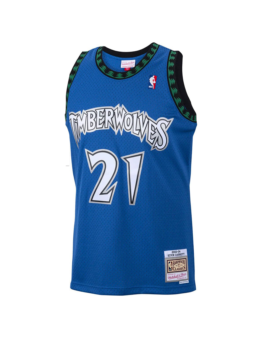 Kevin Garnett Minnesota Timberwolves Mitchell & Ness NBA 03-04 Swingman Jersey - Blue