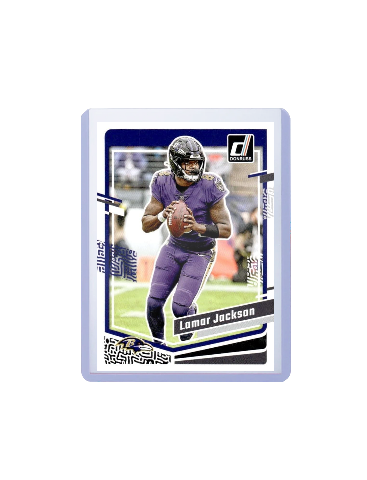 Lamar Jackson Baltimore Ravens Panini NFL 23-24 Donruss Card