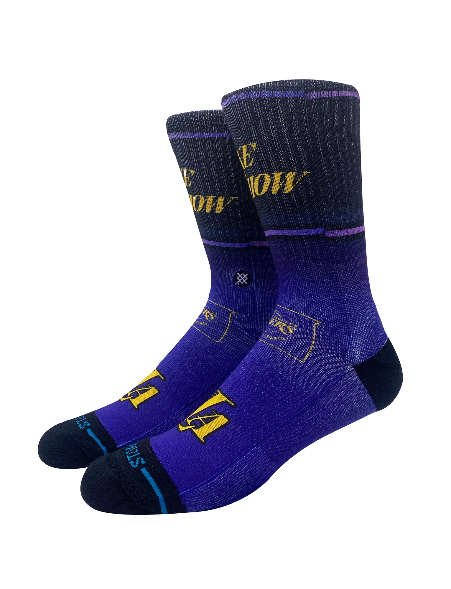 Los Angeles Lakers Stance NBA 24-25 City Edition Crew Socks