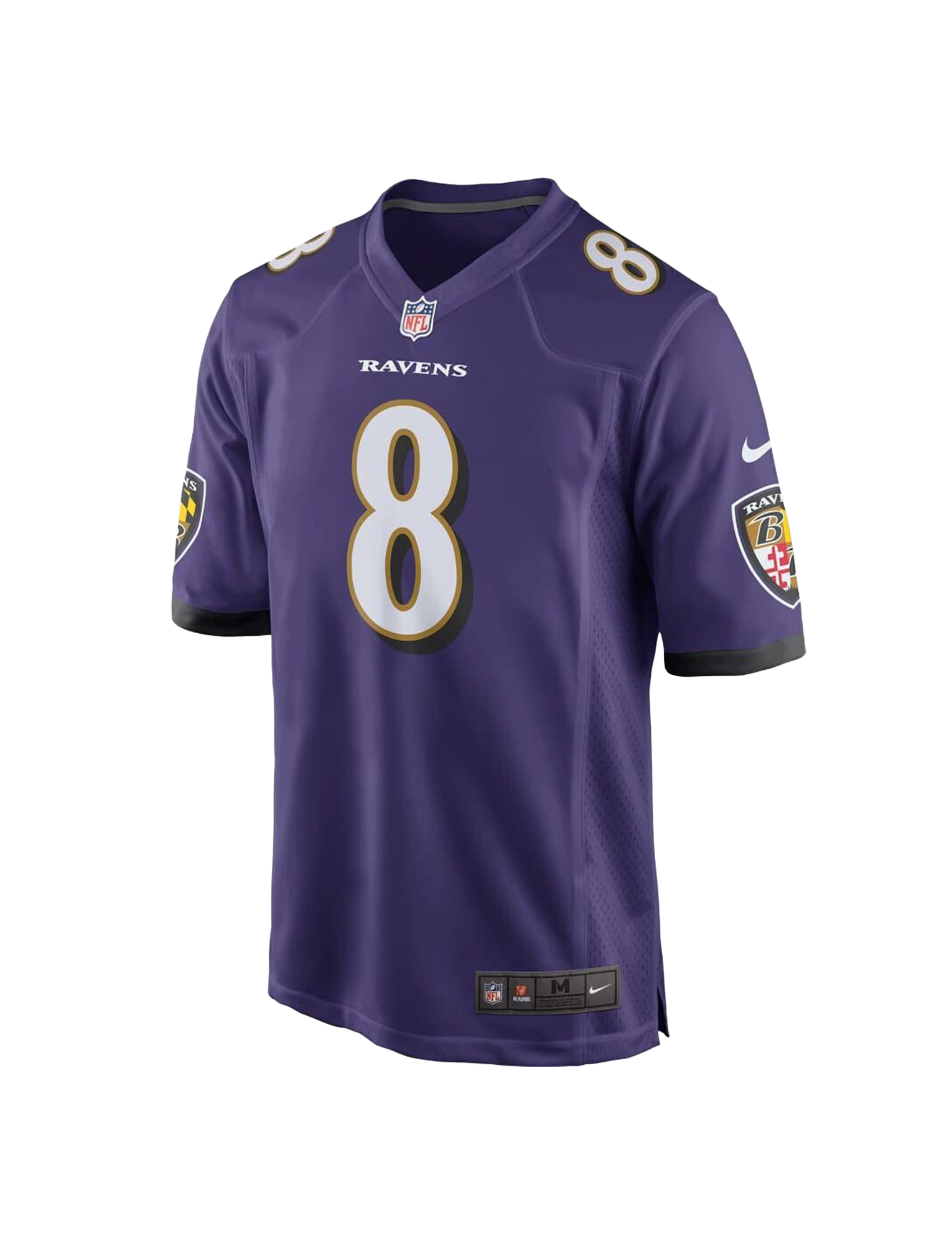 Lamar Jackson Baltimore Ravens Nike NFL Game Jersey - Purple