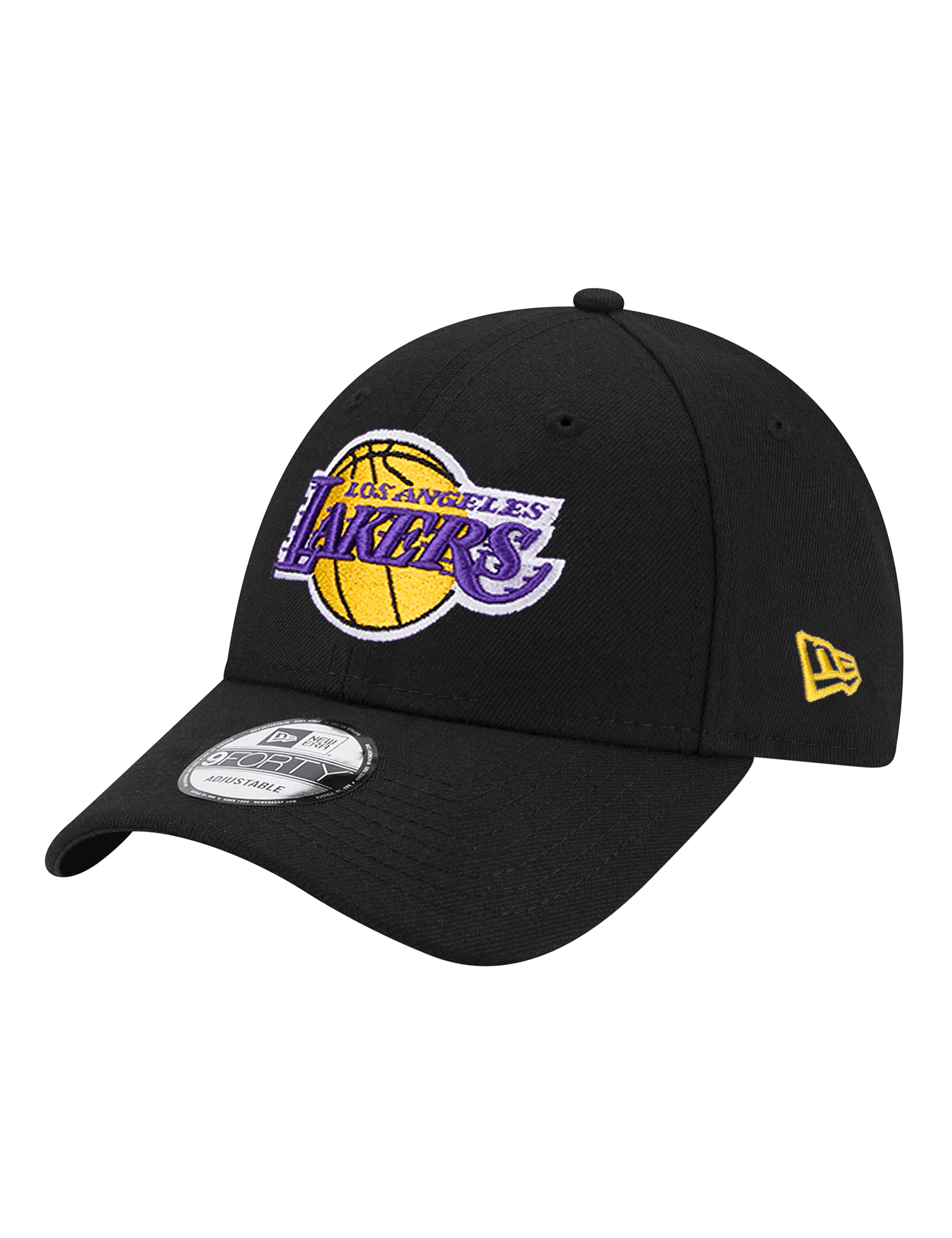 Youths Los Angeles Lakers New Era NBA Team 9FORTY Hat - Black