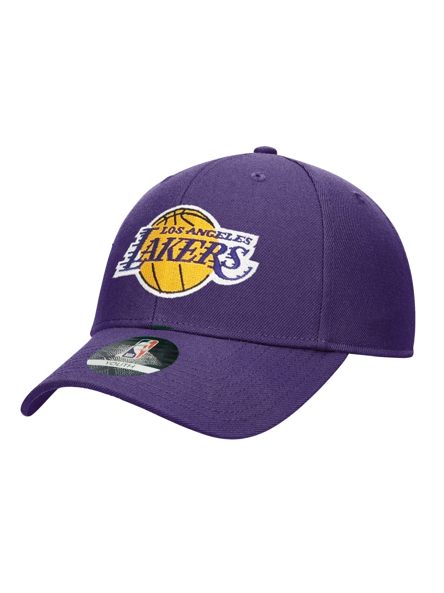 Youths Los Angeles Lakers NBA Essentials Team Snapback Hat - Purple