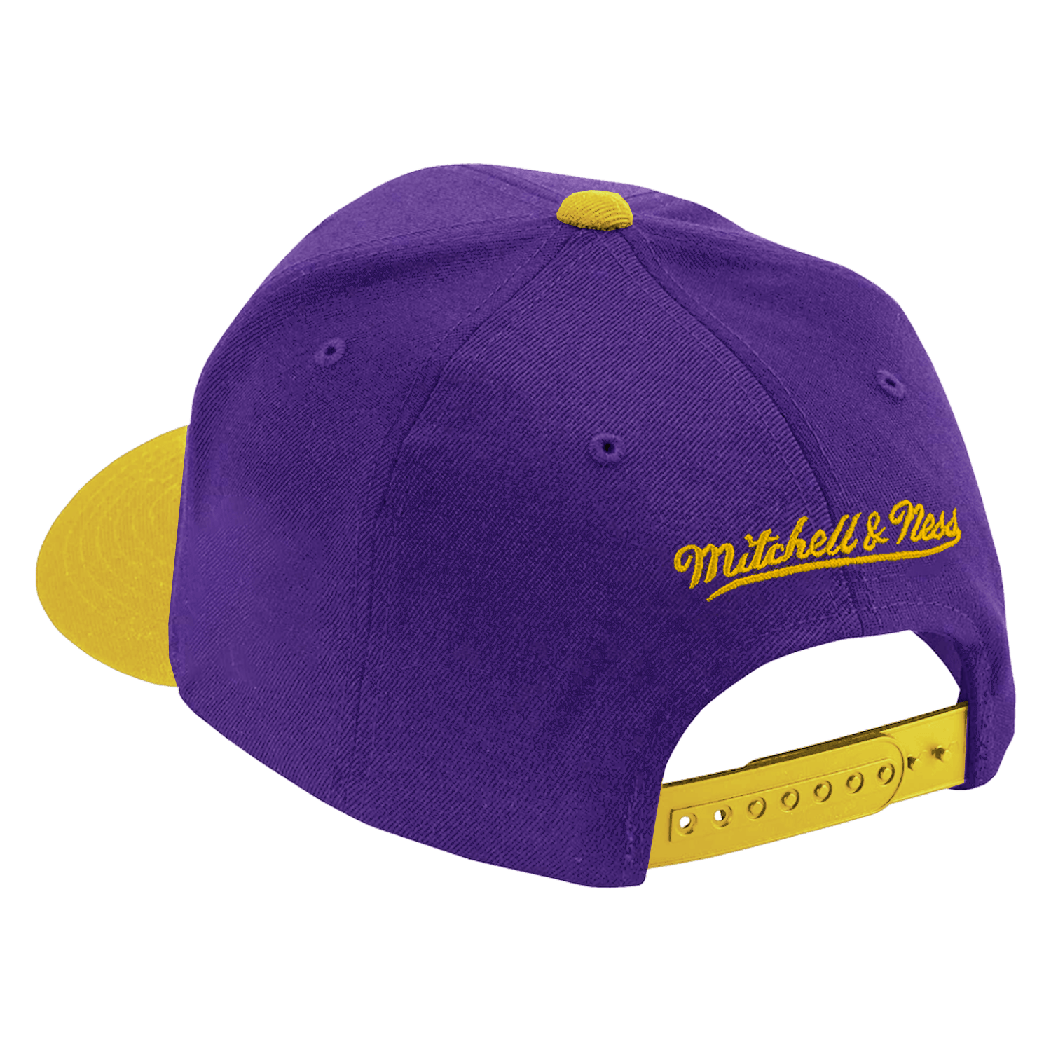 LSU Tigers Mitchell & Ness NCAA Boom Text Snapback Hat - Purple