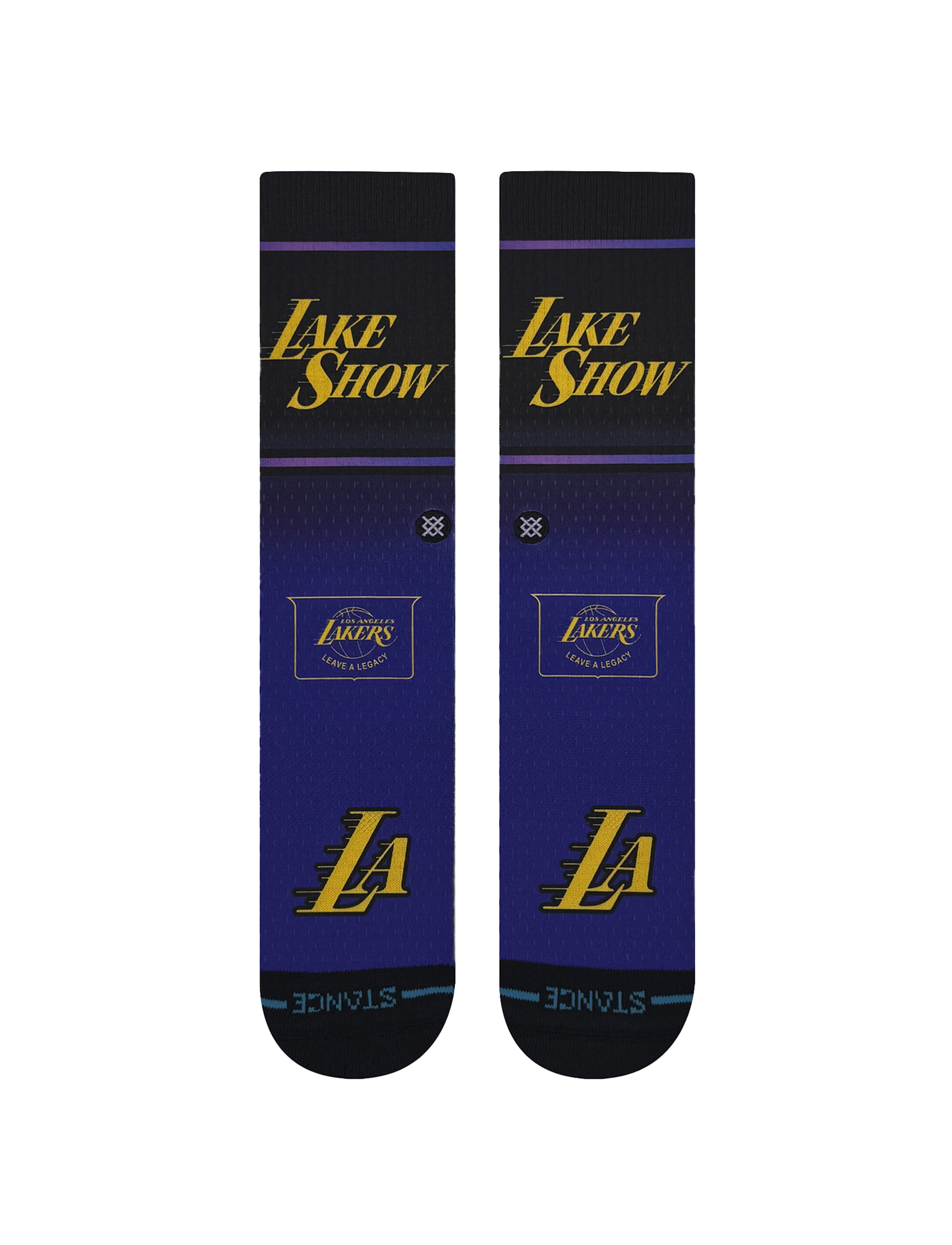 Los Angeles Lakers Stance NBA 24-25 City Edition Crew Socks