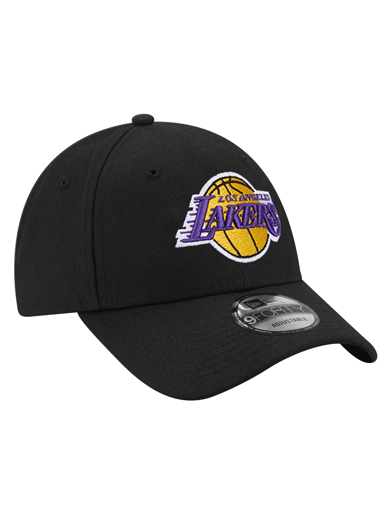 Youths Los Angeles Lakers New Era NBA Team 9FORTY Hat - Black