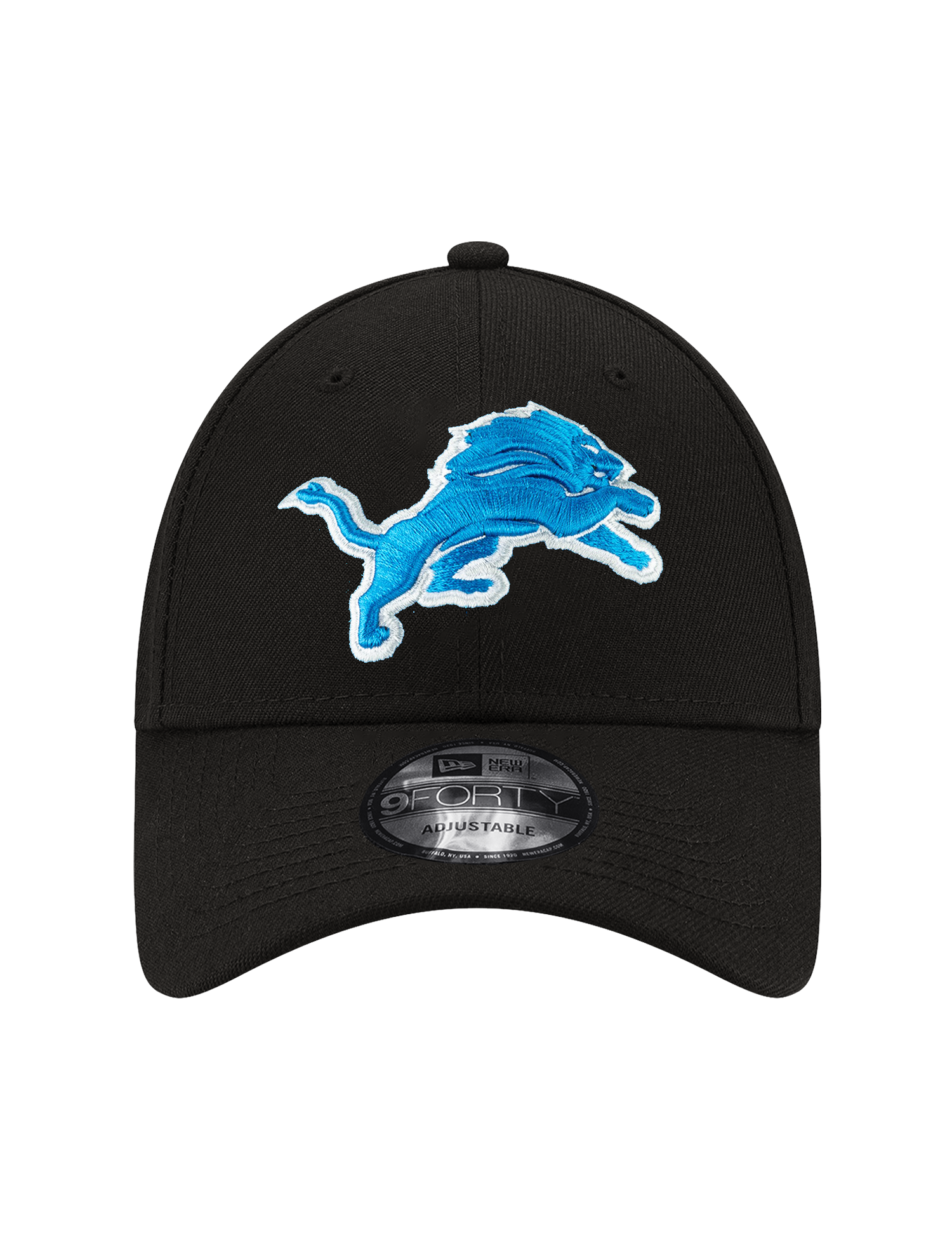 Detroit Lions New Era NFL Team 9FORTY Snapback Hat - Black