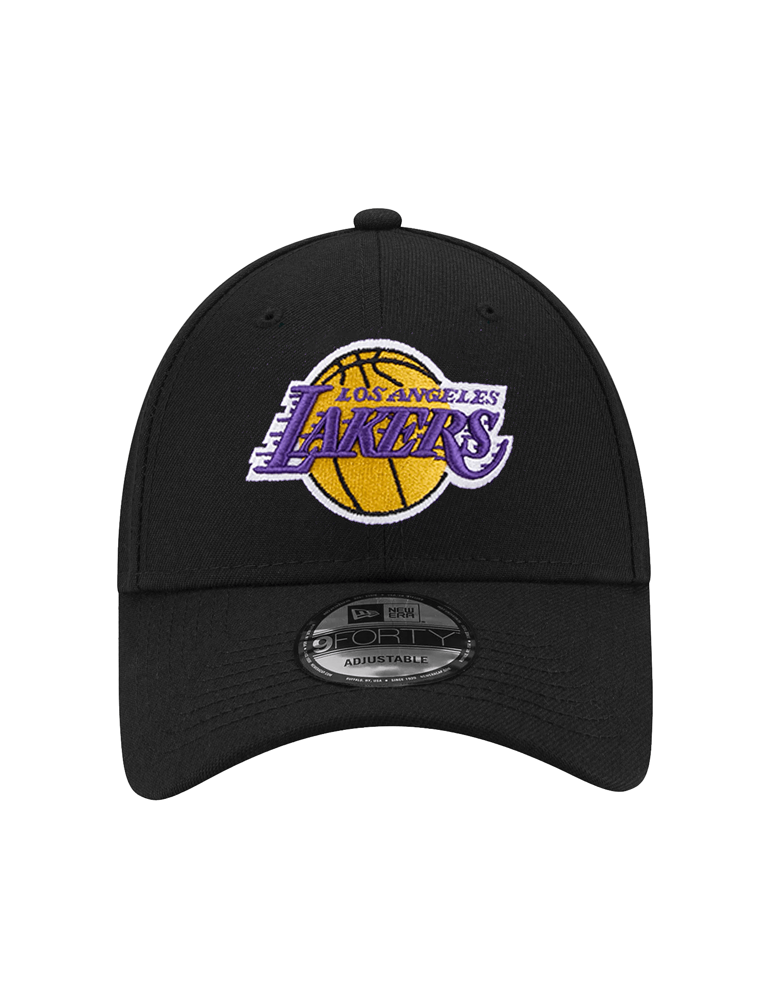 Los Angeles Lakers New Era NBA Team 9FORTY Strapback Hat - Black