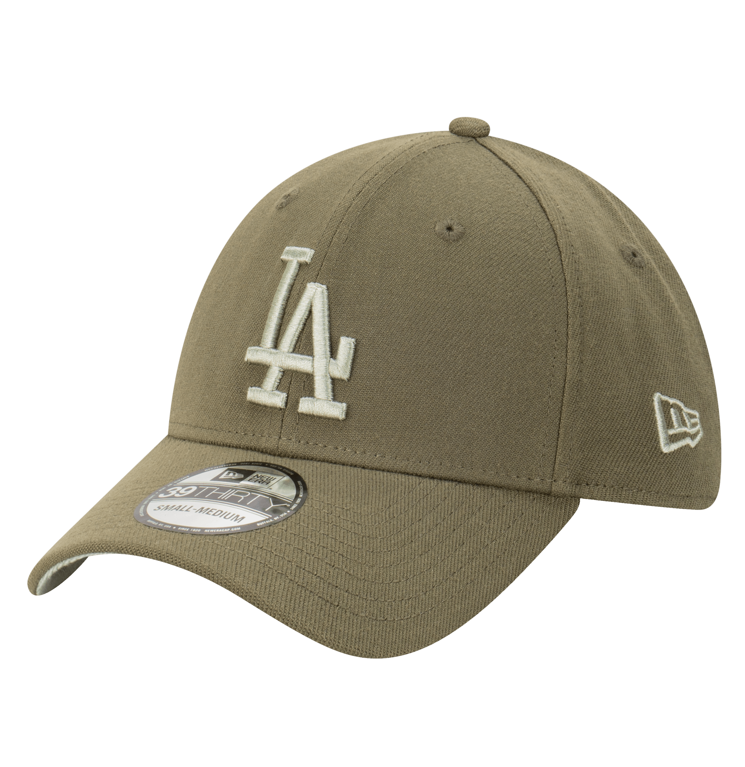 Los Angeles Dodgers New Era MLB Tonal 39THIRTY Stretch-Fit Hat - Olive