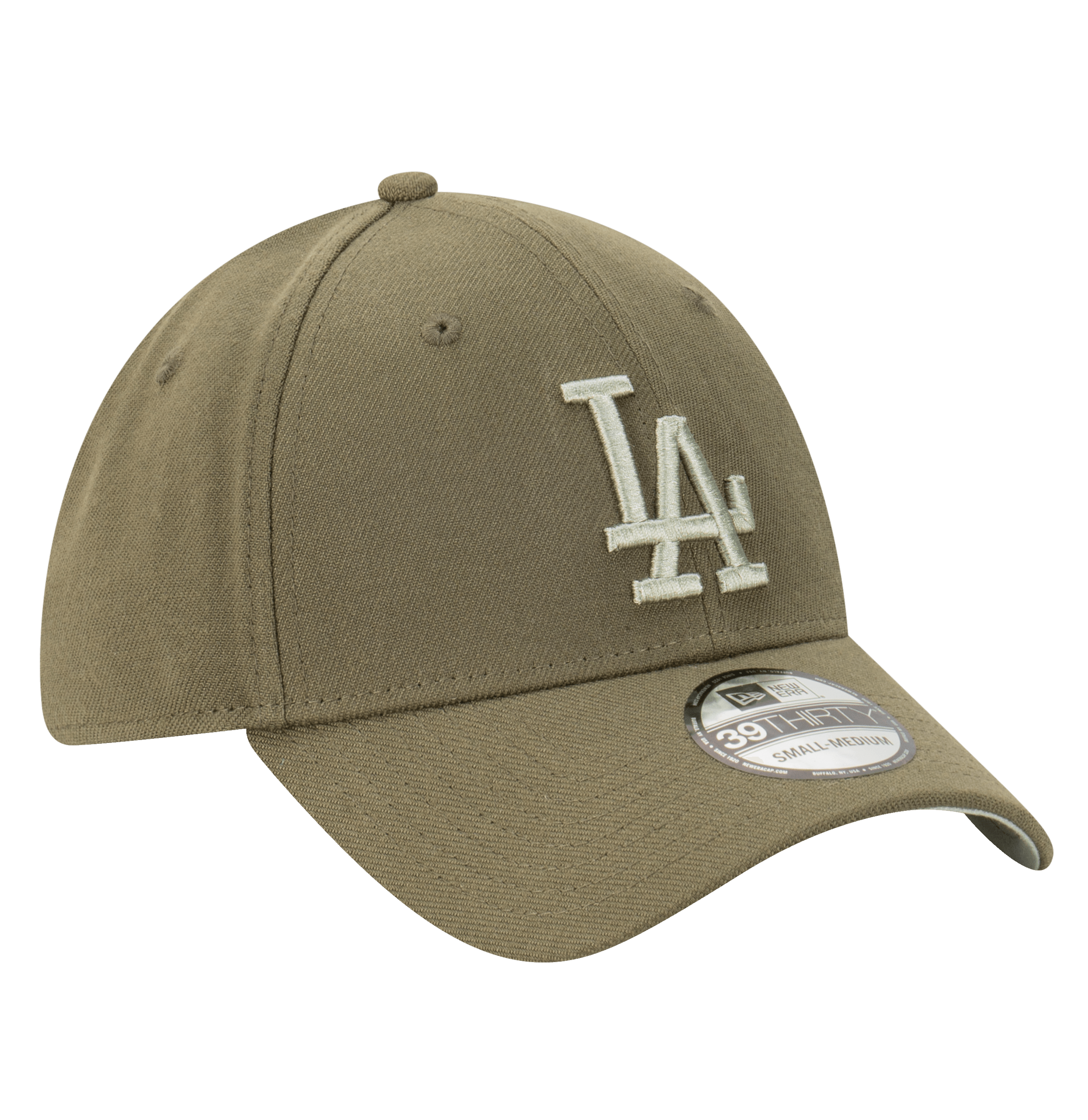 Los Angeles Dodgers New Era MLB Tonal 39THIRTY Stretch-Fit Hat - Olive