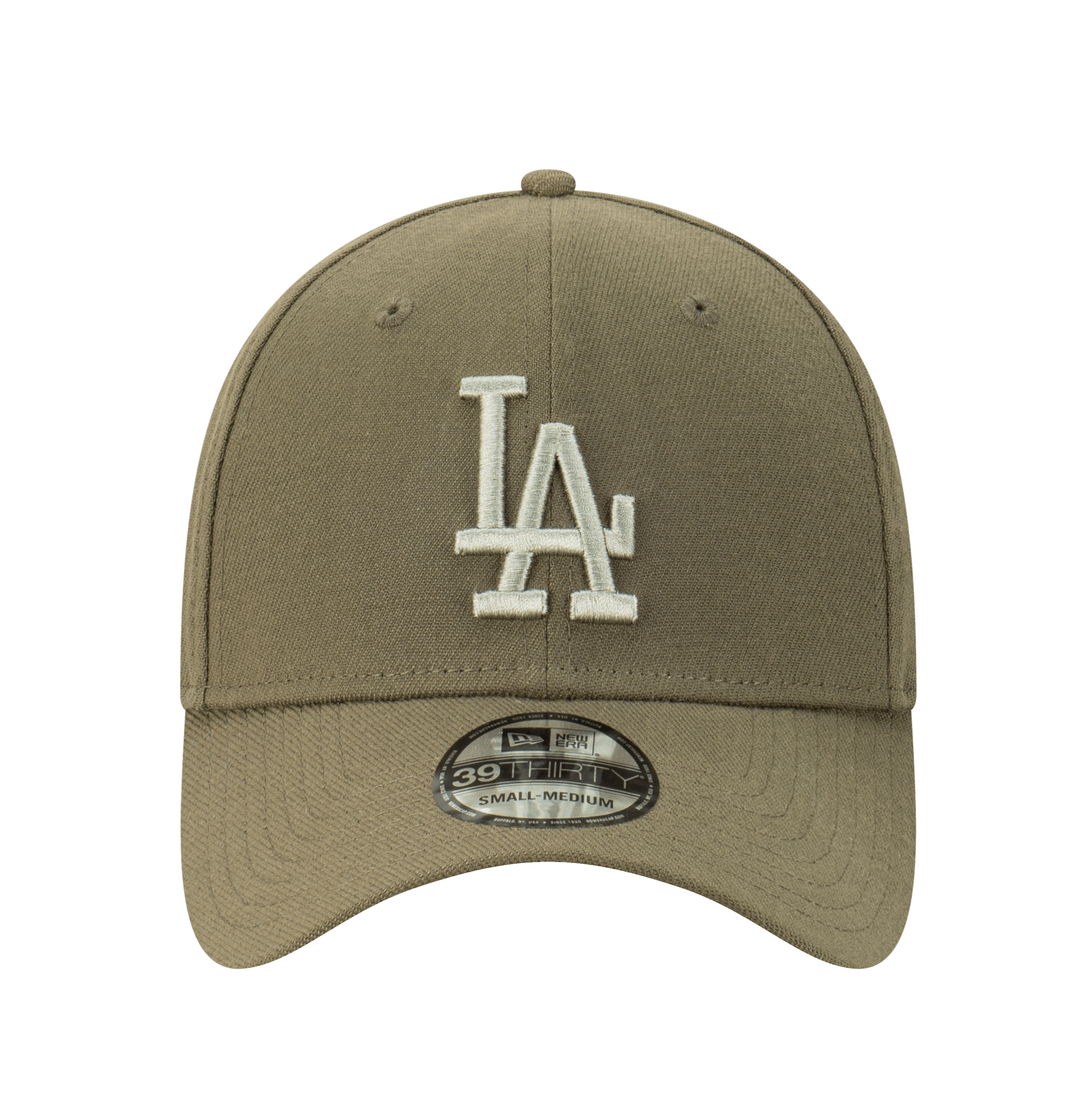 Los Angeles Dodgers New Era MLB Tonal 39THIRTY Stretch-Fit Hat - Olive