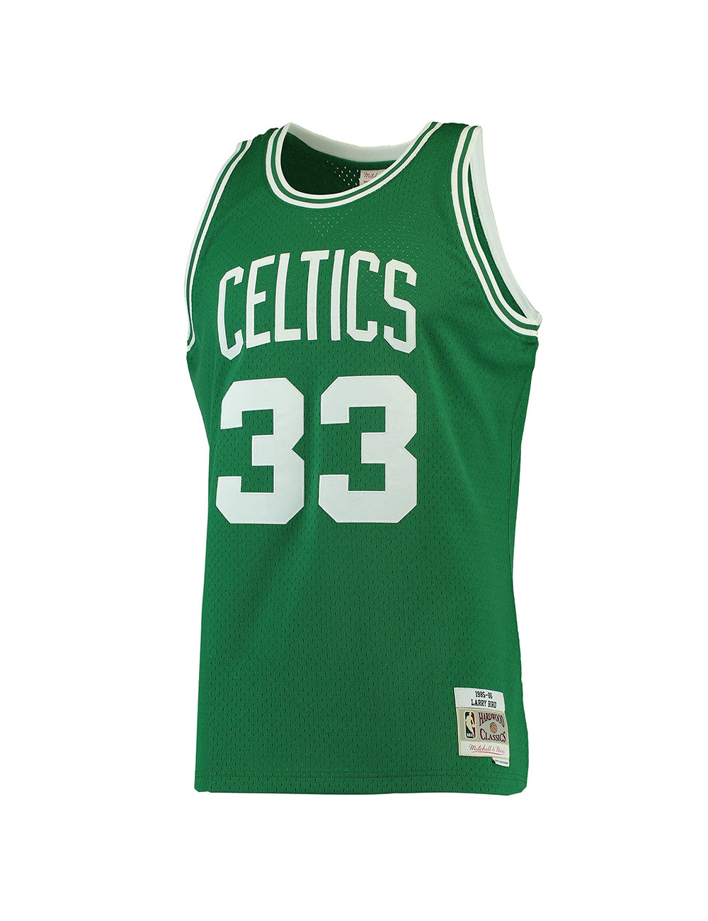 Larry Bird Boston Celtics Mitchell & Ness NBA 85-86 Swingman Jersey - Green