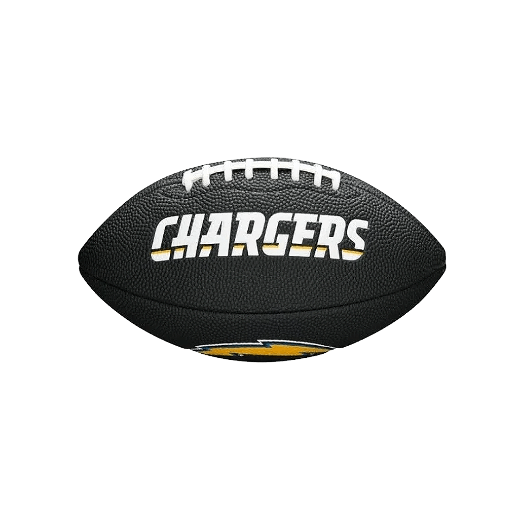 Los Angeles Chargers Wilson NFL Mini Size Team Football - Black