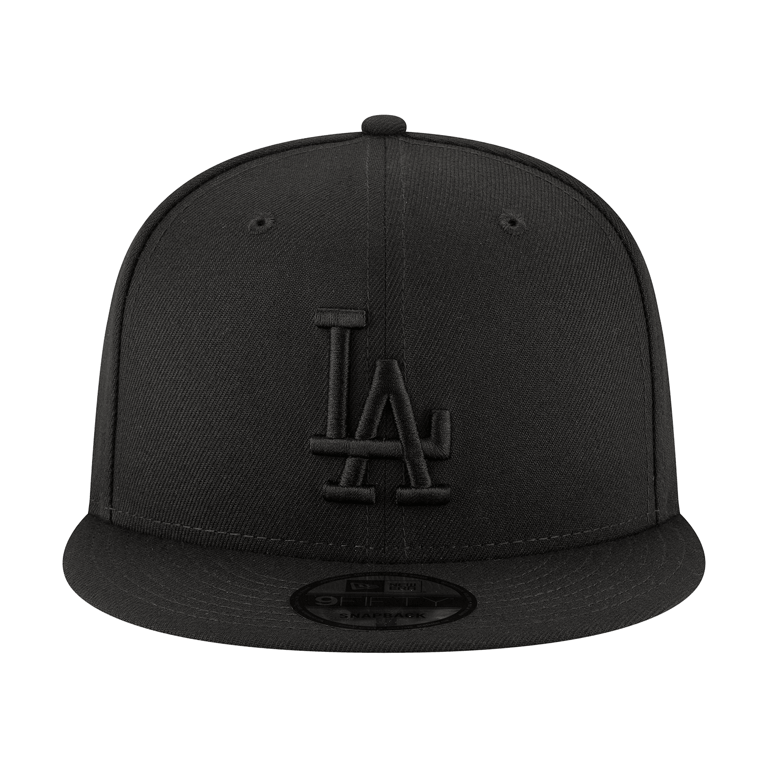 Los Angeles Dodgers New Era MLB Black On Black 9FIFTY Snapback Hat