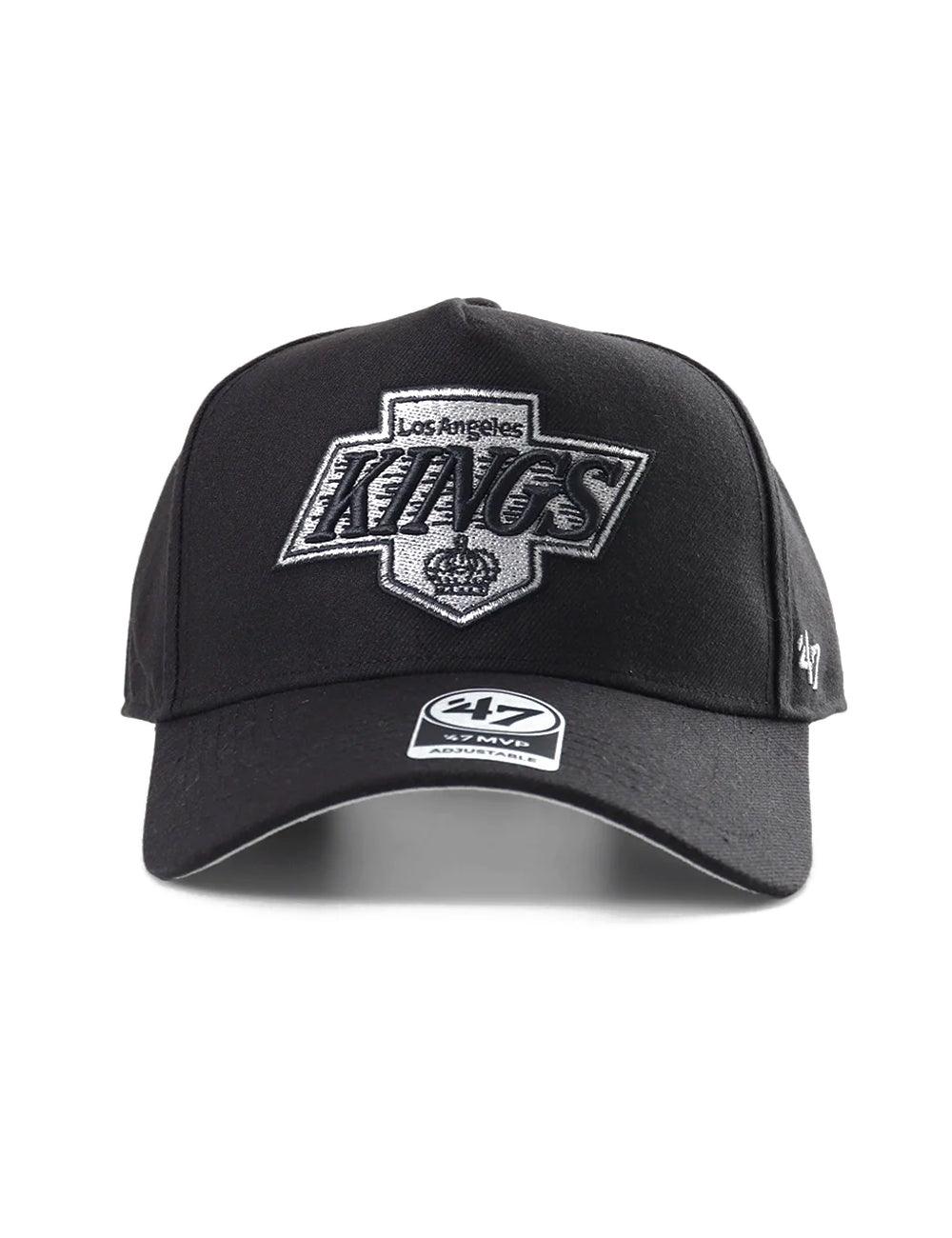 Los Angeles Kings '47 NHL Throwback MVP DT Snapback Hat - Black