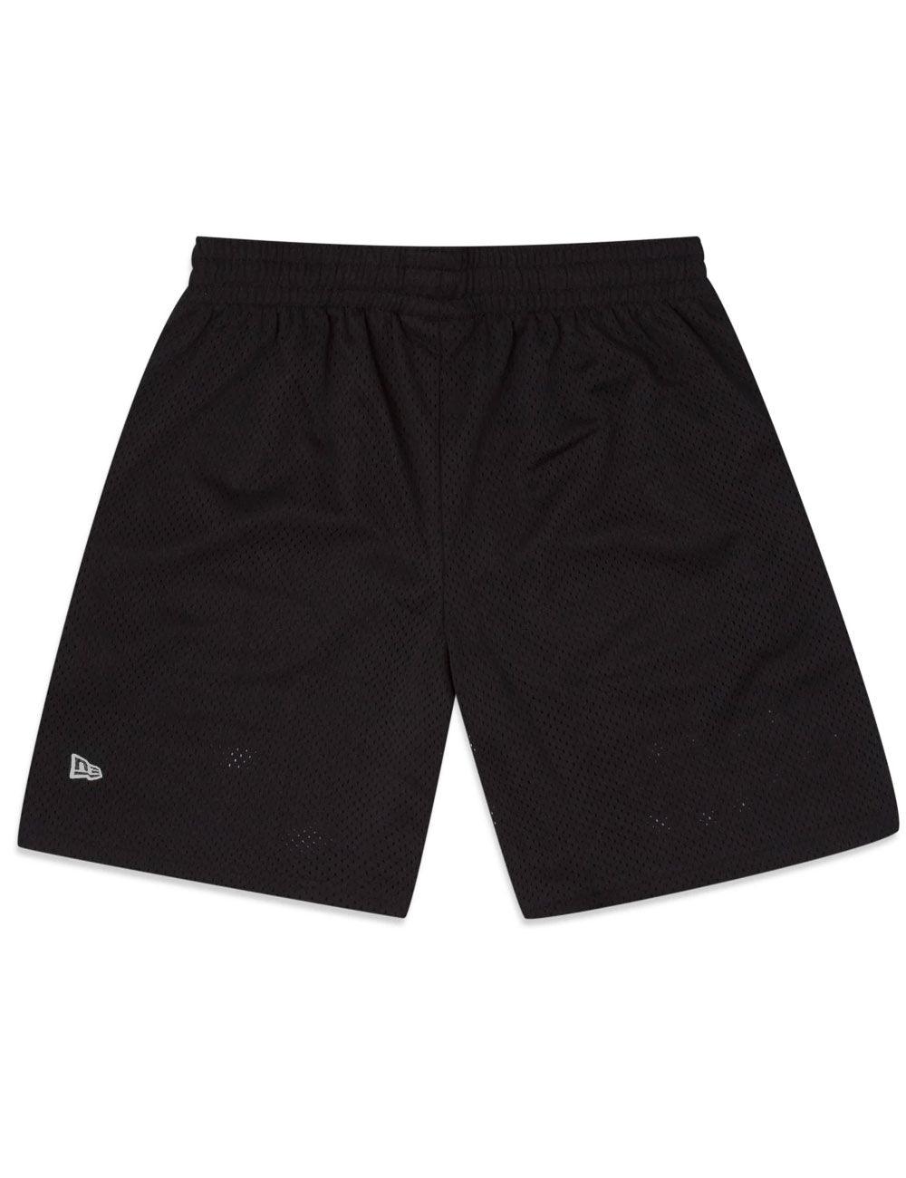 Las Vegas Raiders New Era NFL Logo Arch Mesh Shorts - Black