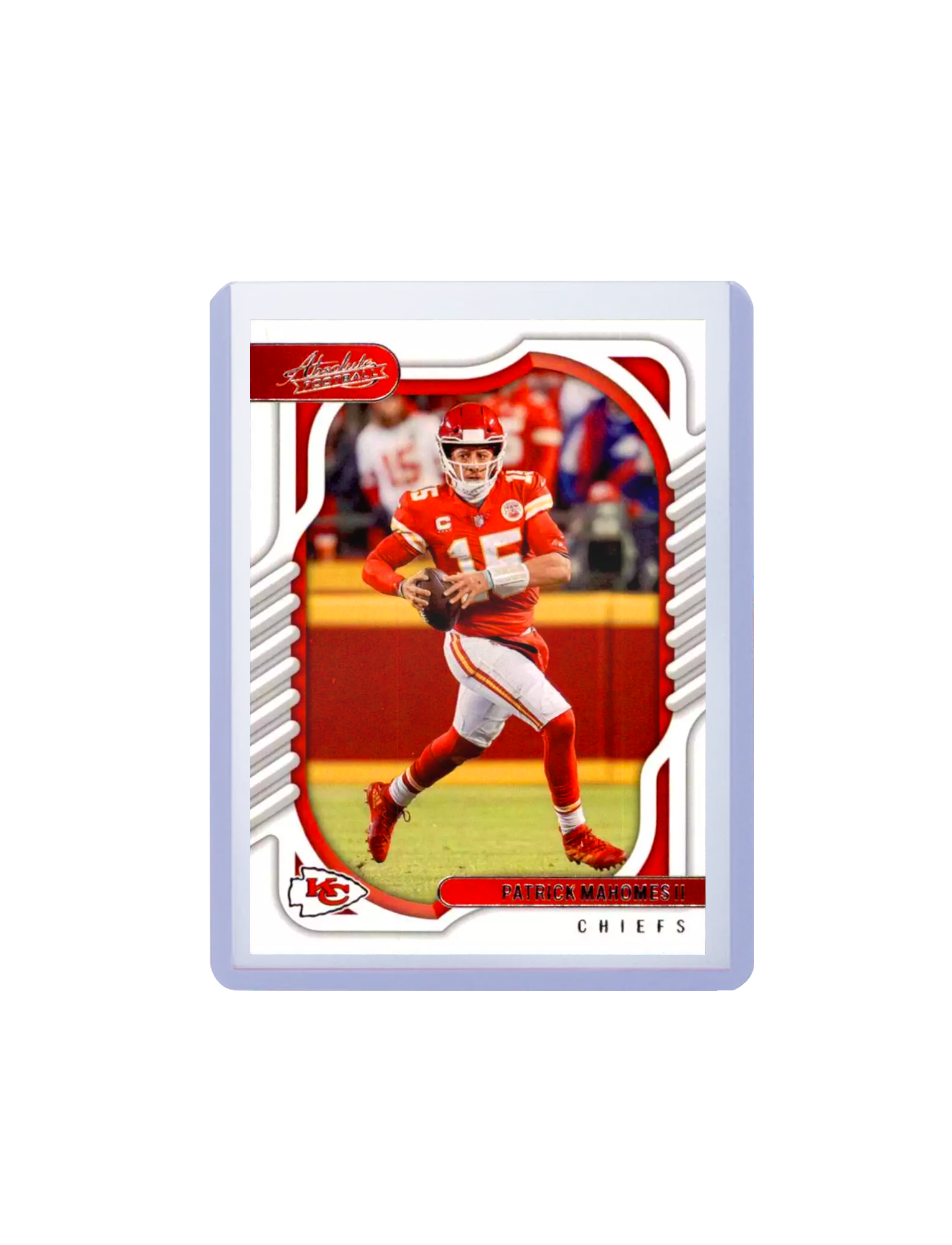 Patrick Mahomes Kansas City Chiefs Panini NFL 22 Absolute 38 Base Card