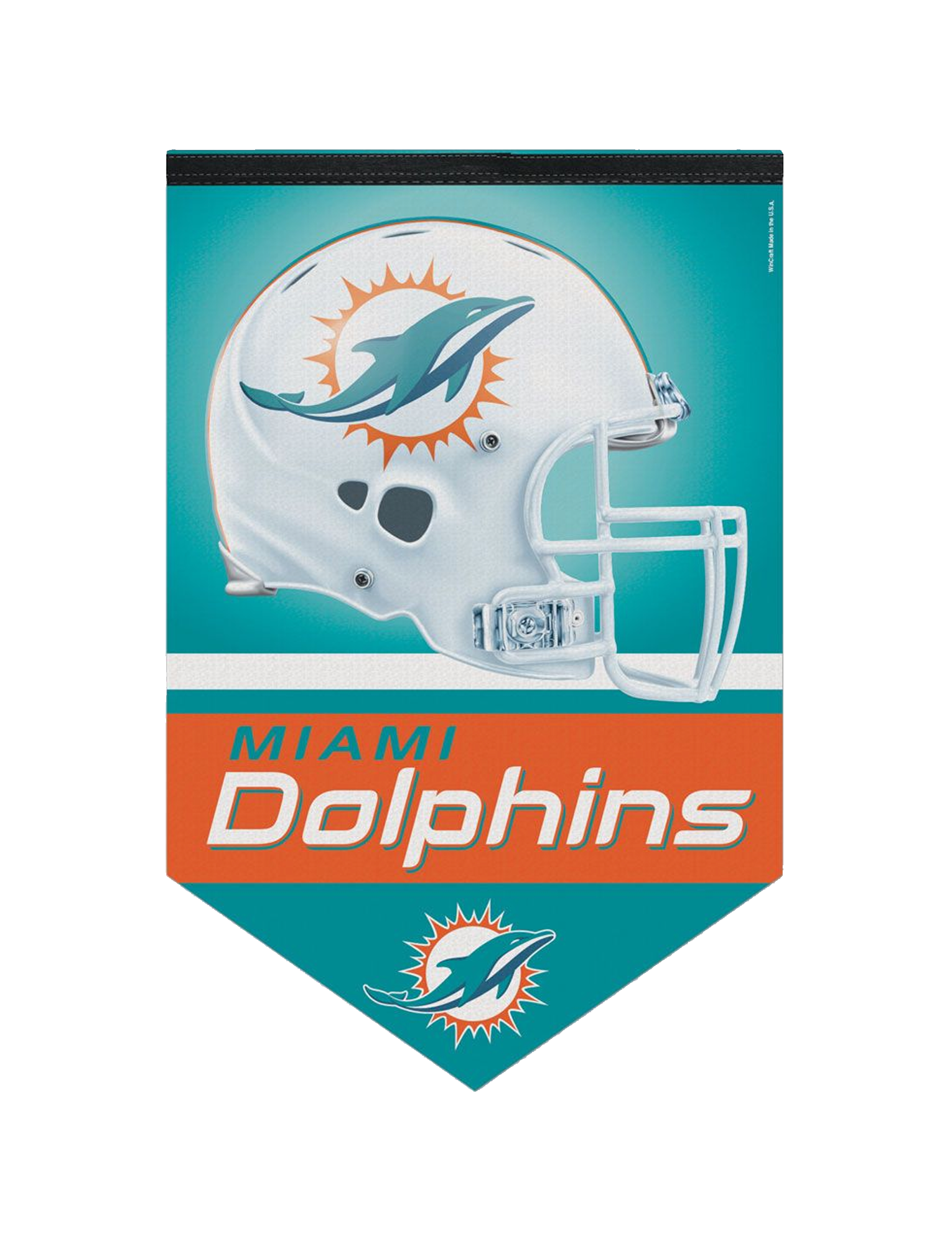 Miami Dolphins Wincraft NFL 17" x 26" Premium Felt Banner