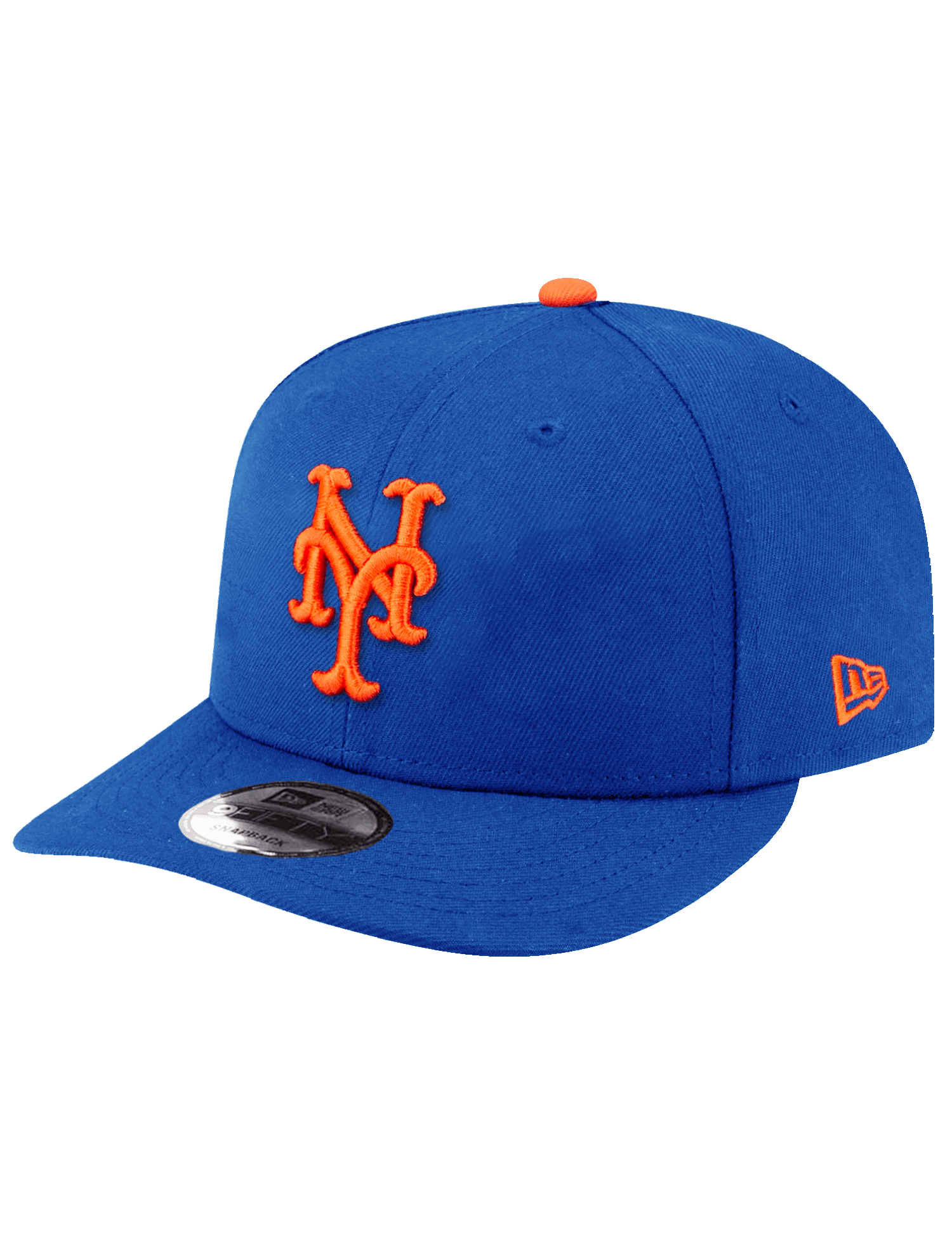 New York Mets New Era MLB Team 9FIFTY Pre-Curved Snapback Hat - Blue