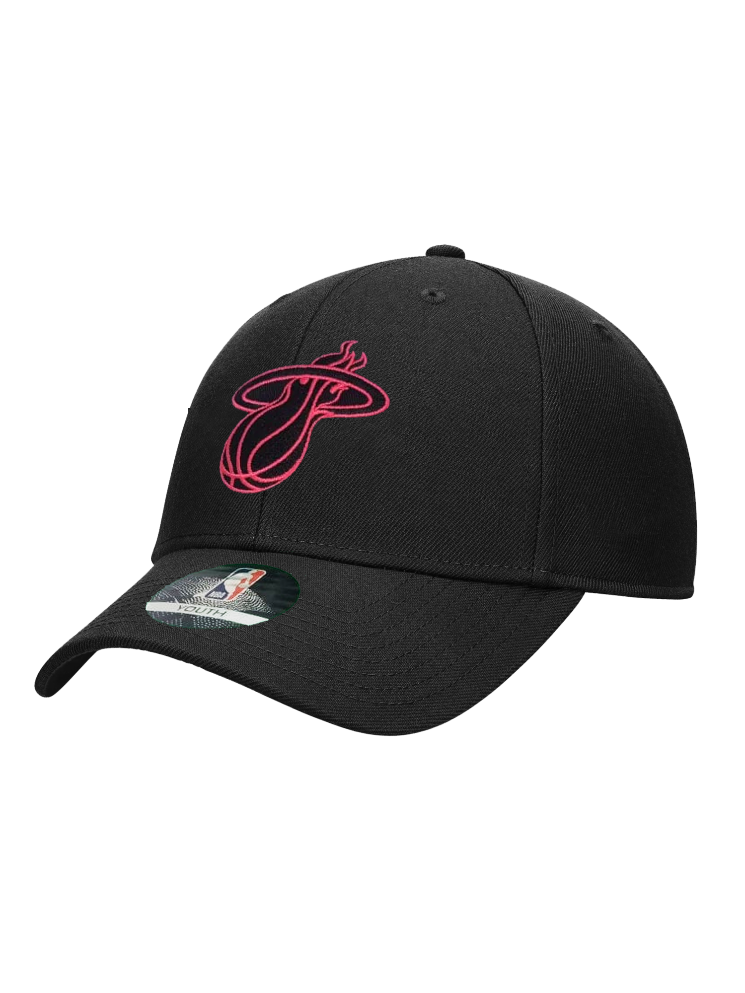 Youths Miami Heat NBA Essentials City Pop Snapback Hat - Black