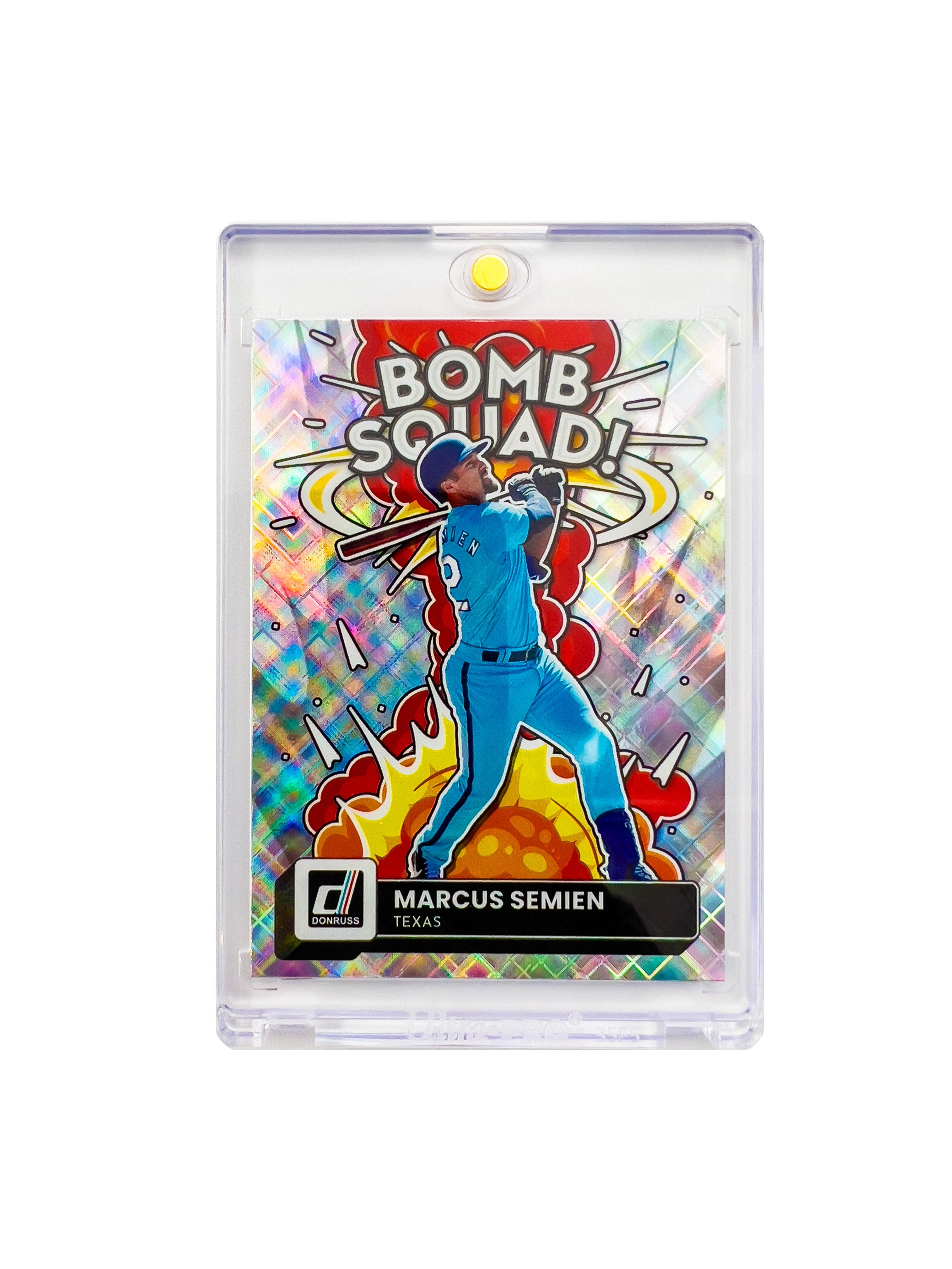 Marcus Semien Texas Rangers Panini MLB Donruss 22 Bomb Squad Card