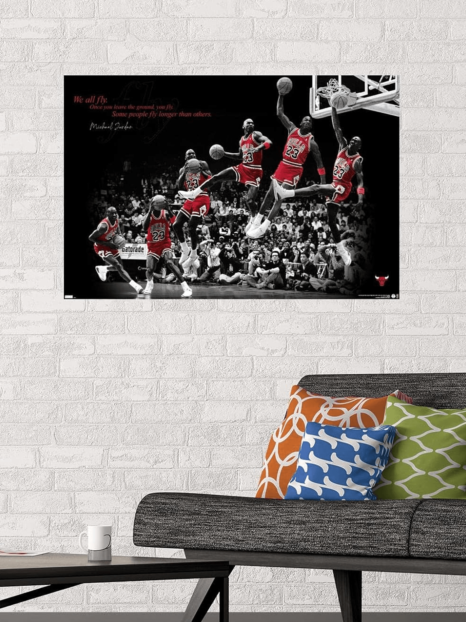 Michael Jordan Chicago Bulls Trends NBA 61 x 91.5cm Fly Poster